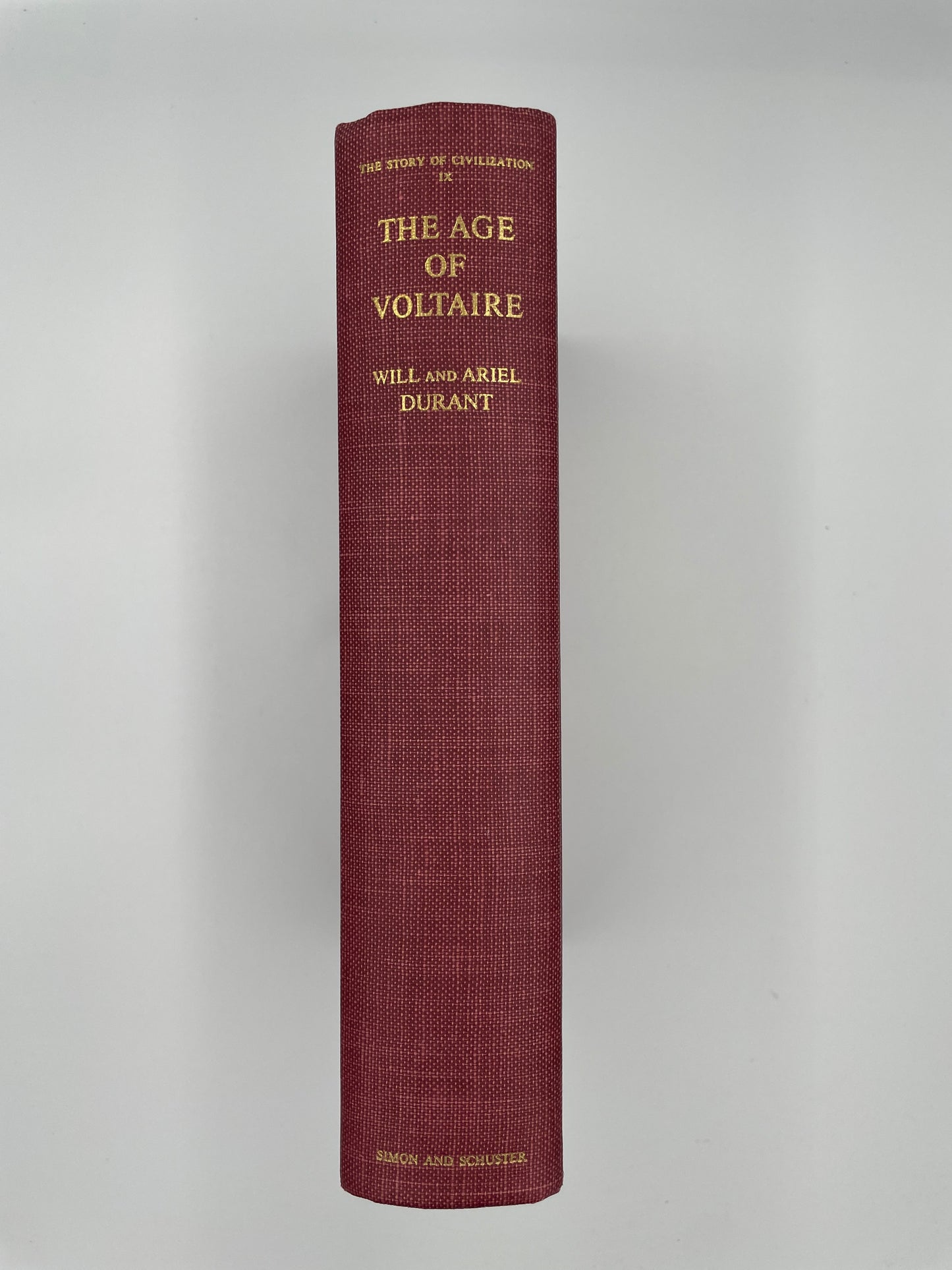The Age of Voltaire by Will & Ariel Durant