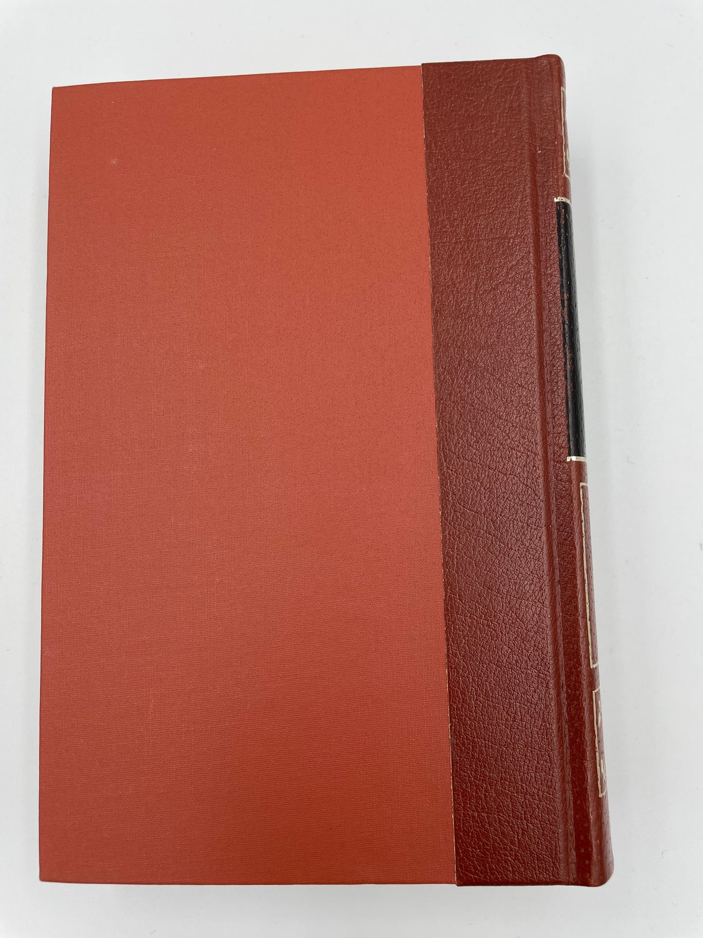 Back of book cover.