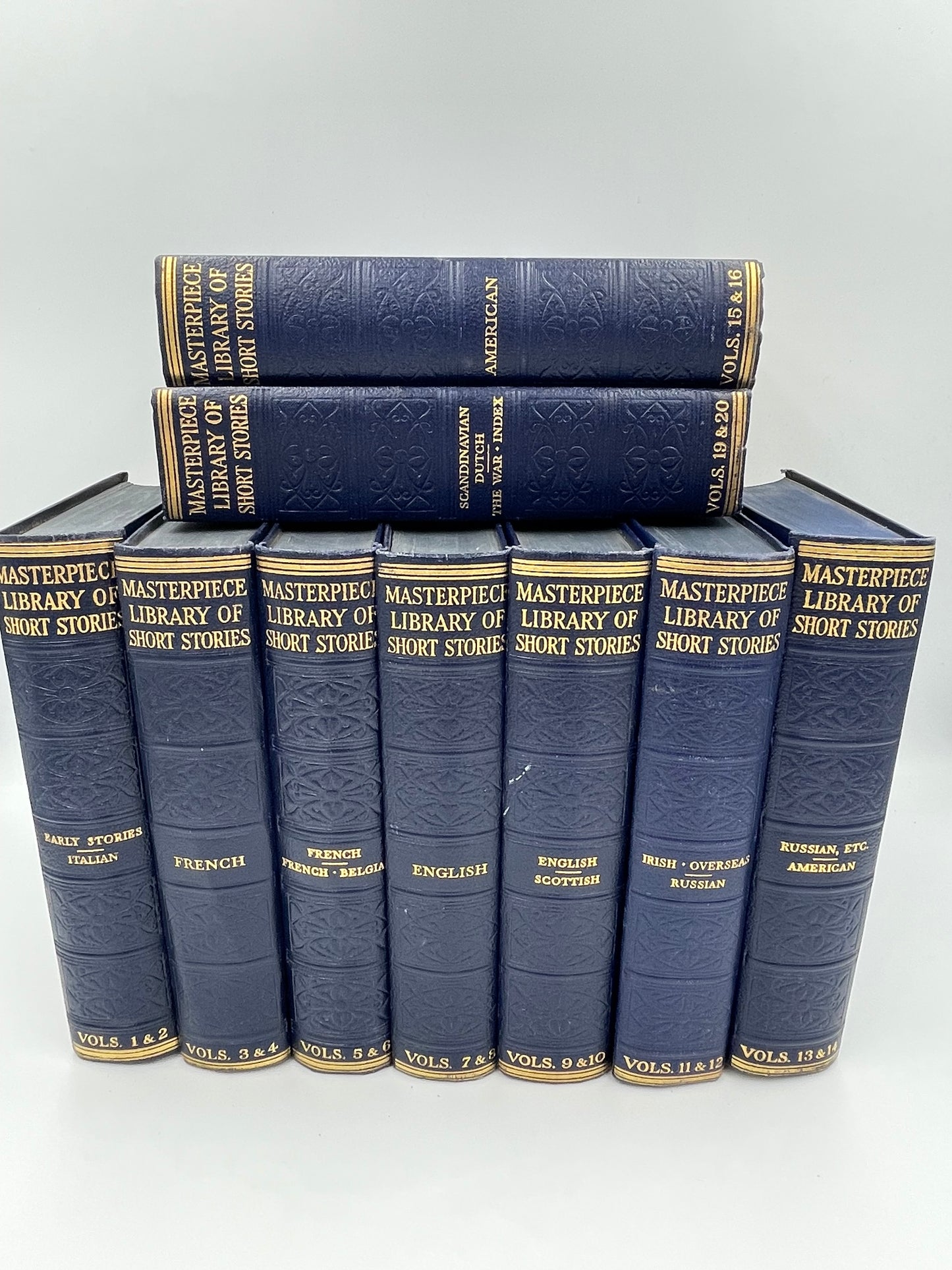 Masterpiece Library of Short Stories. The Thousand Best Complete Tales of all Times and Countries.