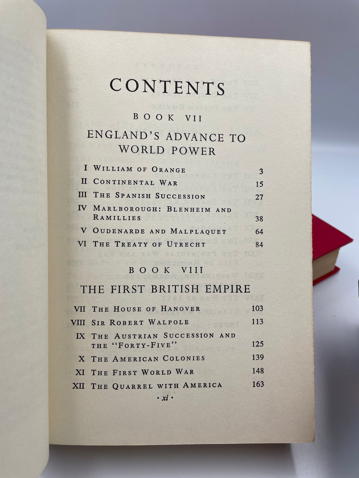 A History of the English-Speaking Peoples by Winston Churchill (4 volume set).
