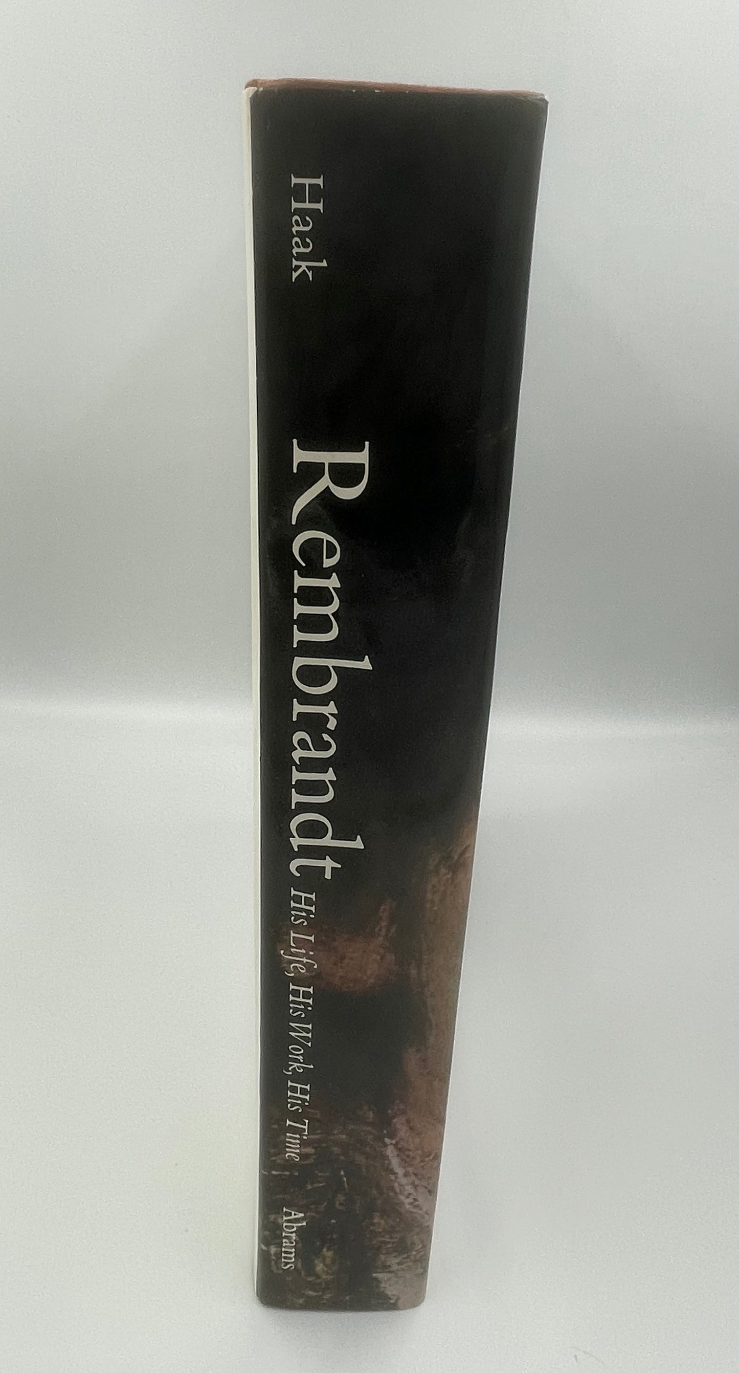 Book spine of Rembrandt: His Life, His Works, His Time by Bob Haak