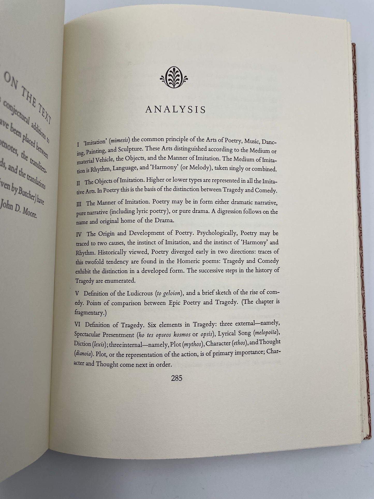 Politics & Poetics. By Aristotle (Translated by Benjamin Jowett and B.H. Butcher. Illustrations by Leonard Baskin)