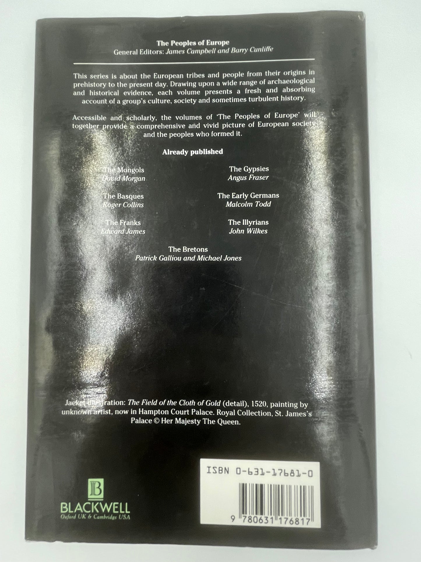 Back cover of ‘The English’