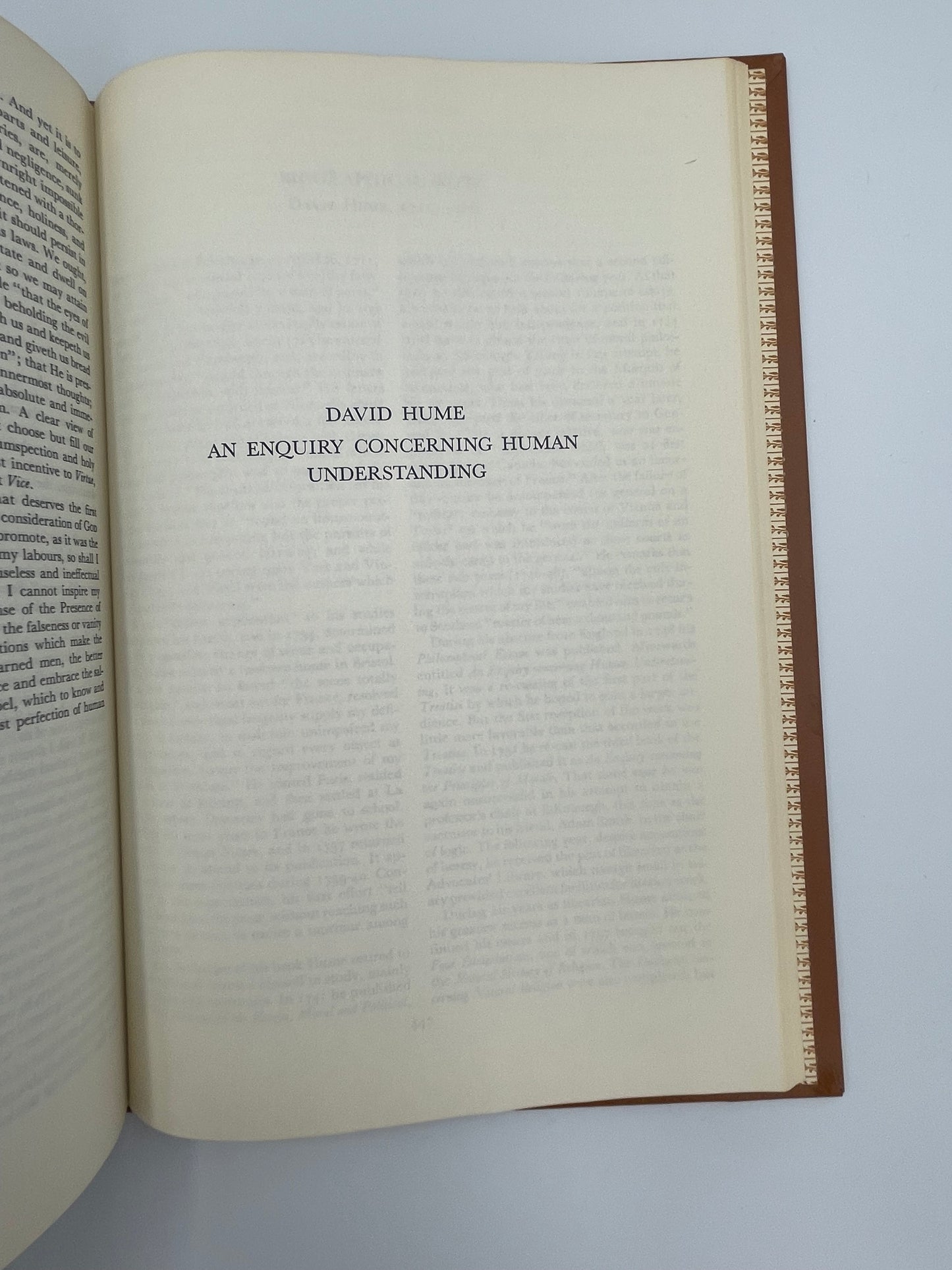 Locke. Burkeley. Hume. (Britannica: Great Books of the Western World)