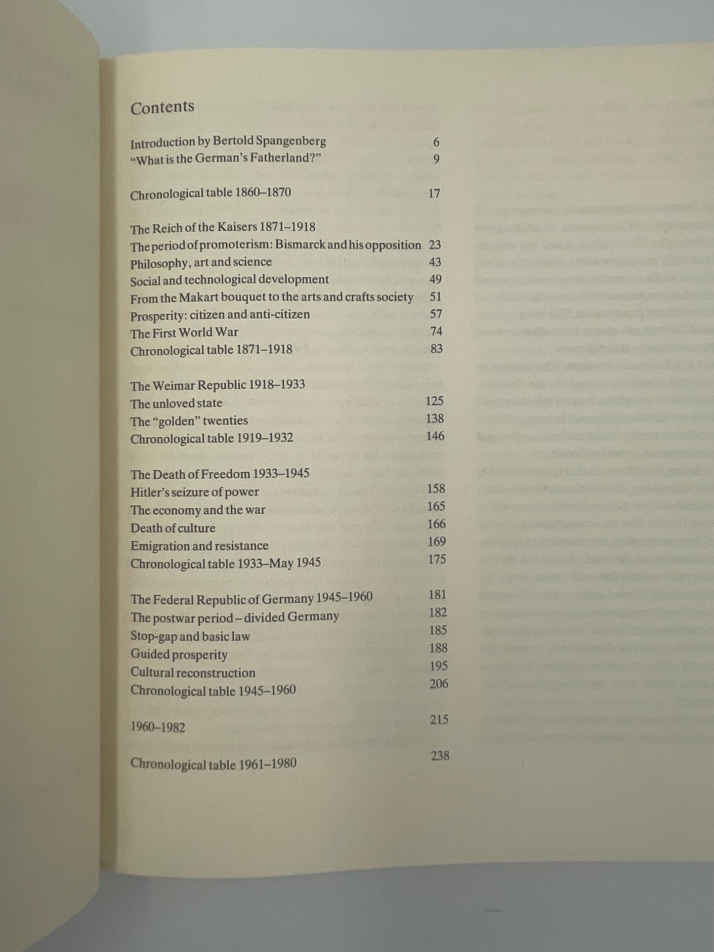 German Cultural History from 1860 to the Present Day
