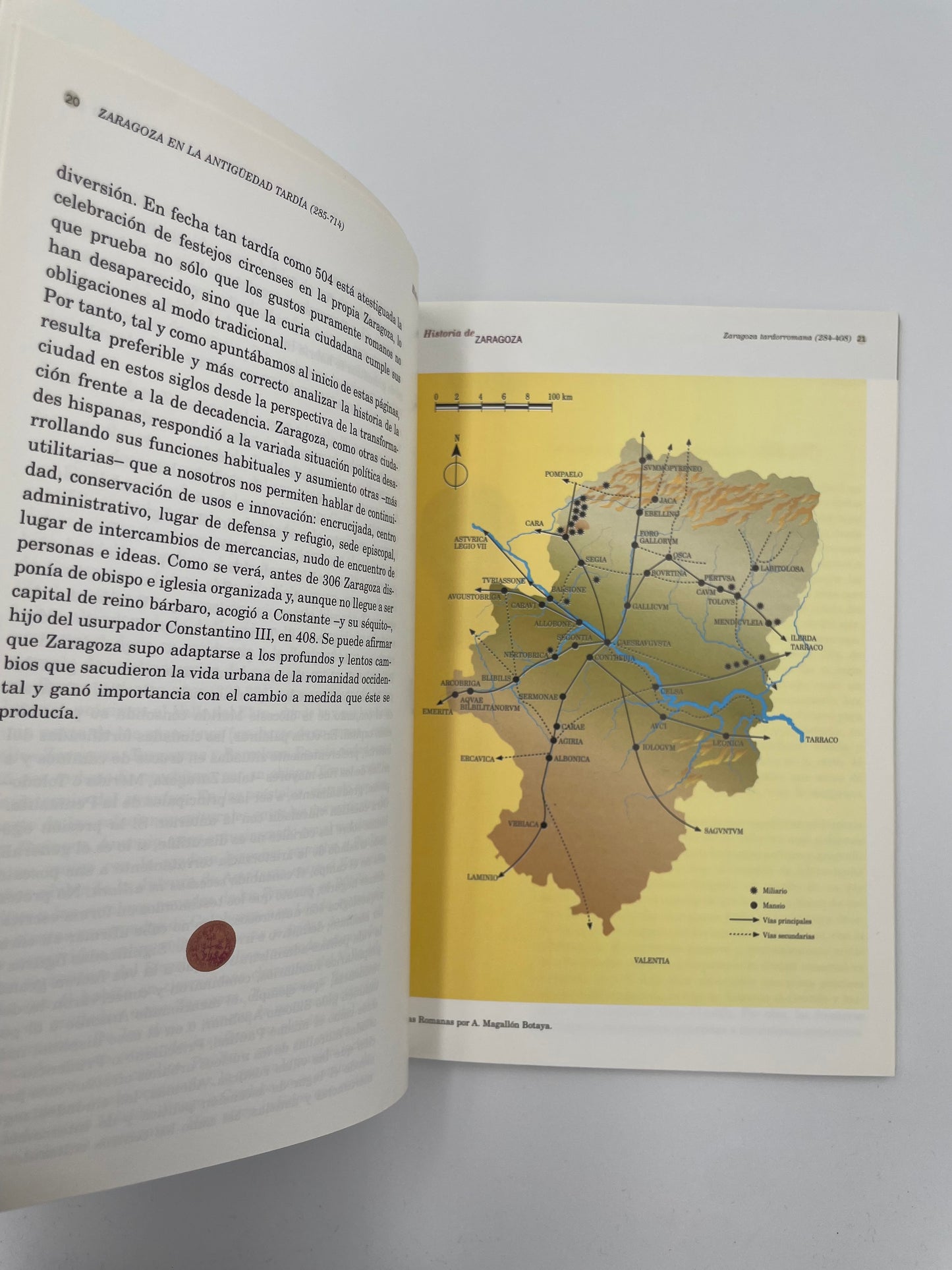 Zaragoza en la Antiguedad tardia: 285-714