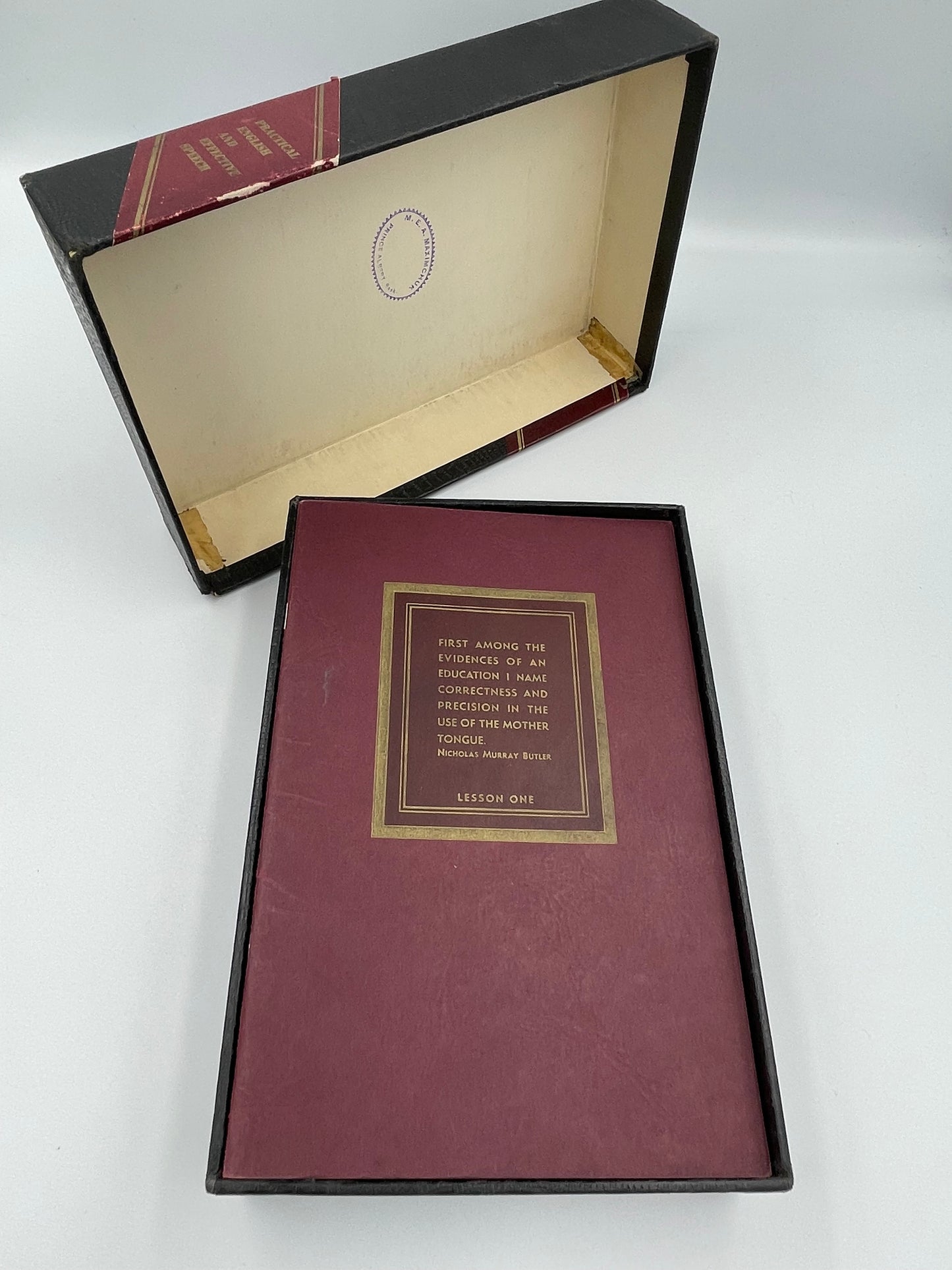 A New Self-Teaching Course in Practical English and Effective Speech by Estelle B. Hunter (Complete 15 volume set)
