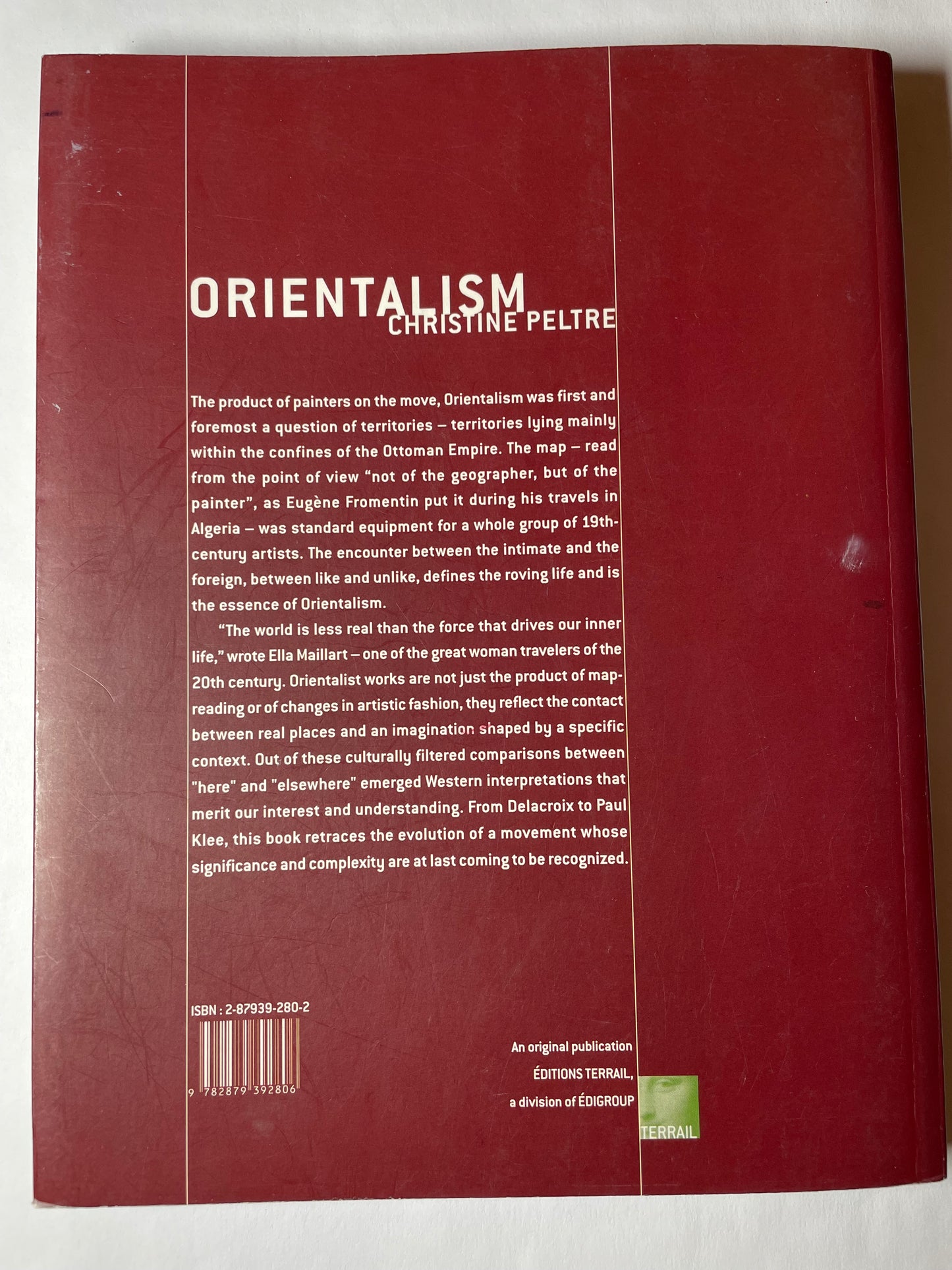 Orientalism by Christine Peltre