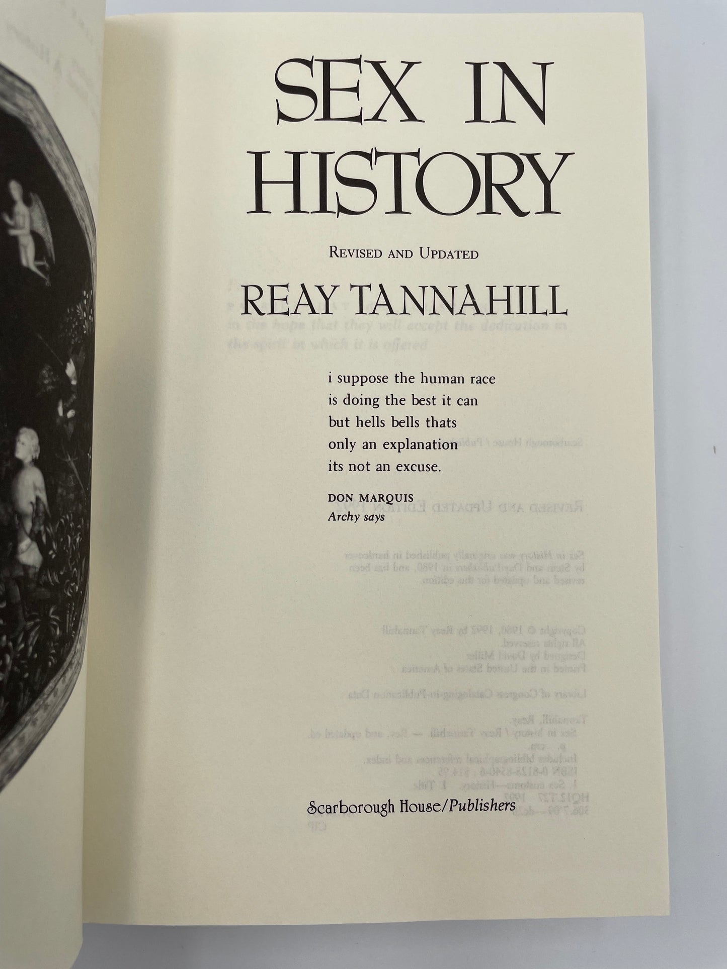 Sex in History by Reay Tannahill