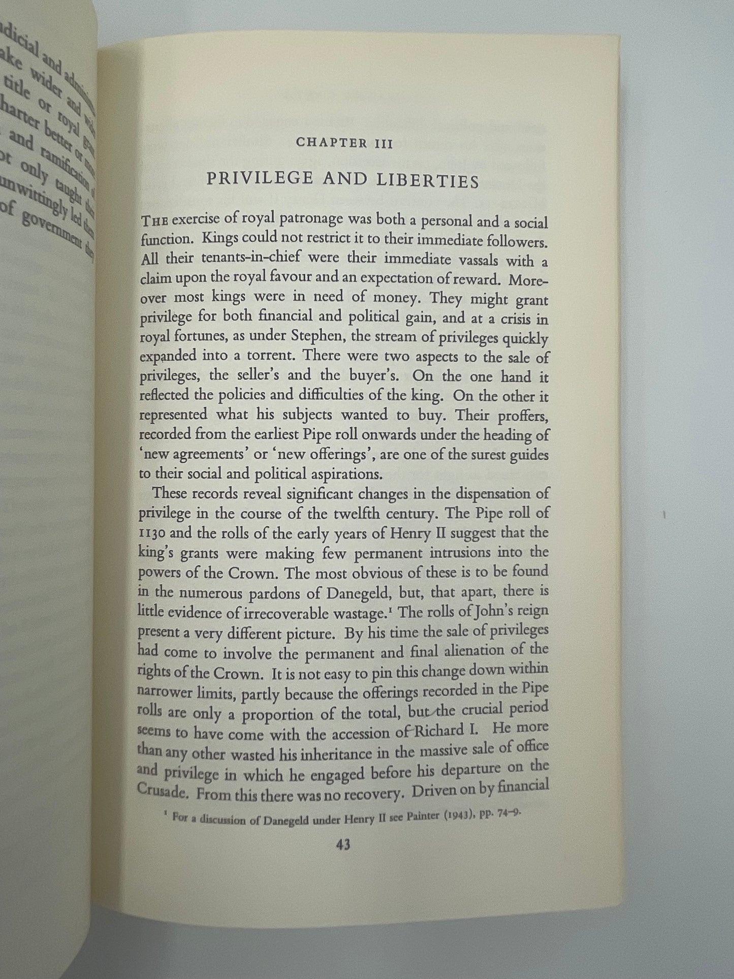 Chapter 3 page of ‘Magna Carta’ by J.C.Holt