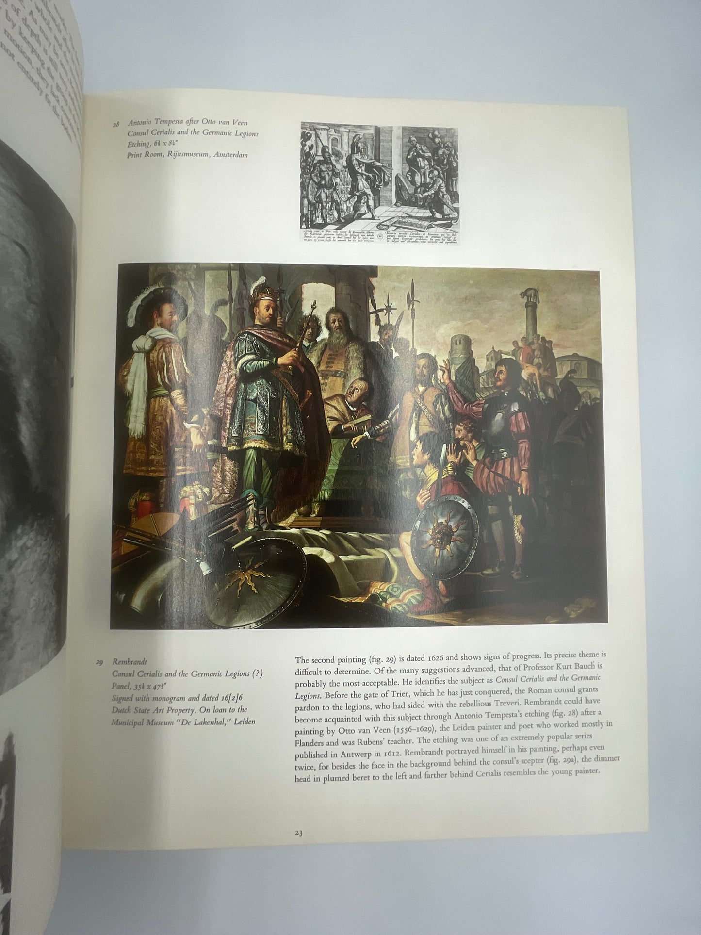 Painting on page 23 from ‘Rembrandt: His Life, His Works, His Time’ by Bob Haak