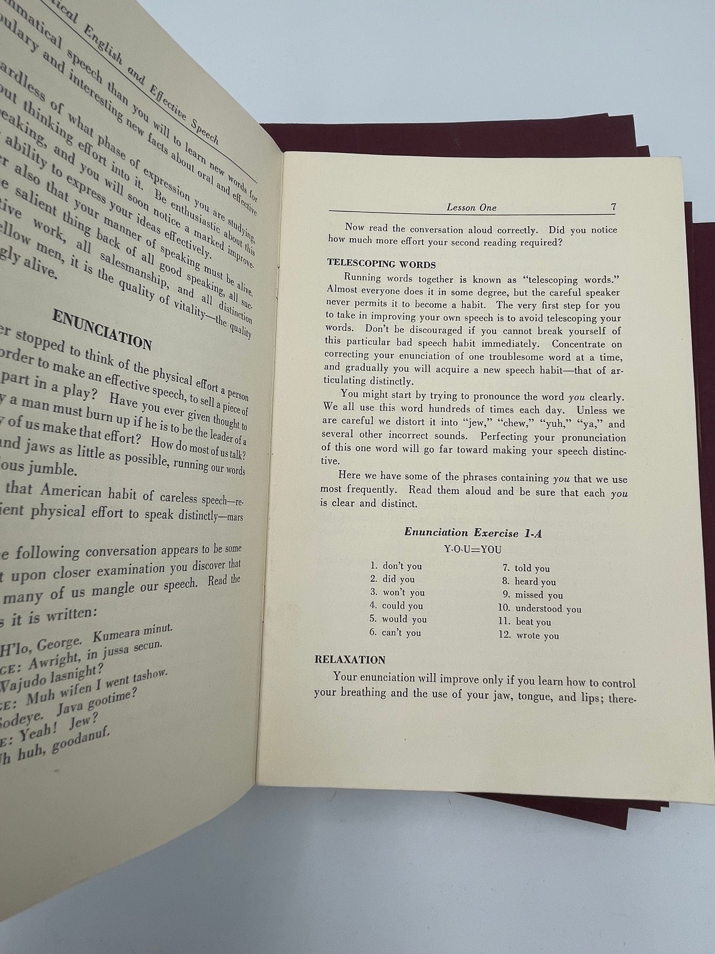 A New Self-Teaching Course in Practical English and Effective Speech by Estelle B. Hunter (Complete 15 volume set)