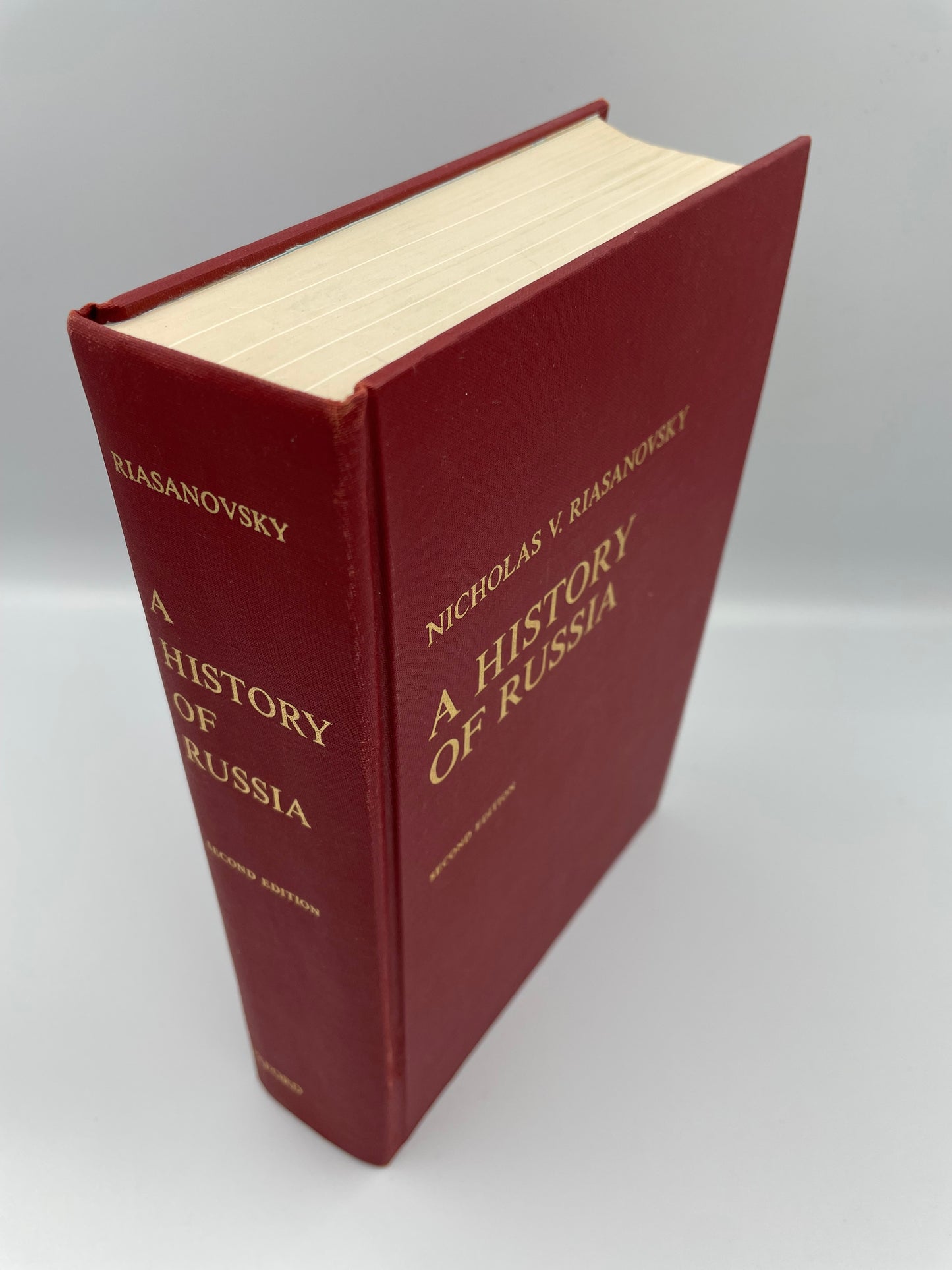 A History of Russia by Nicholas V. Riasanovsky