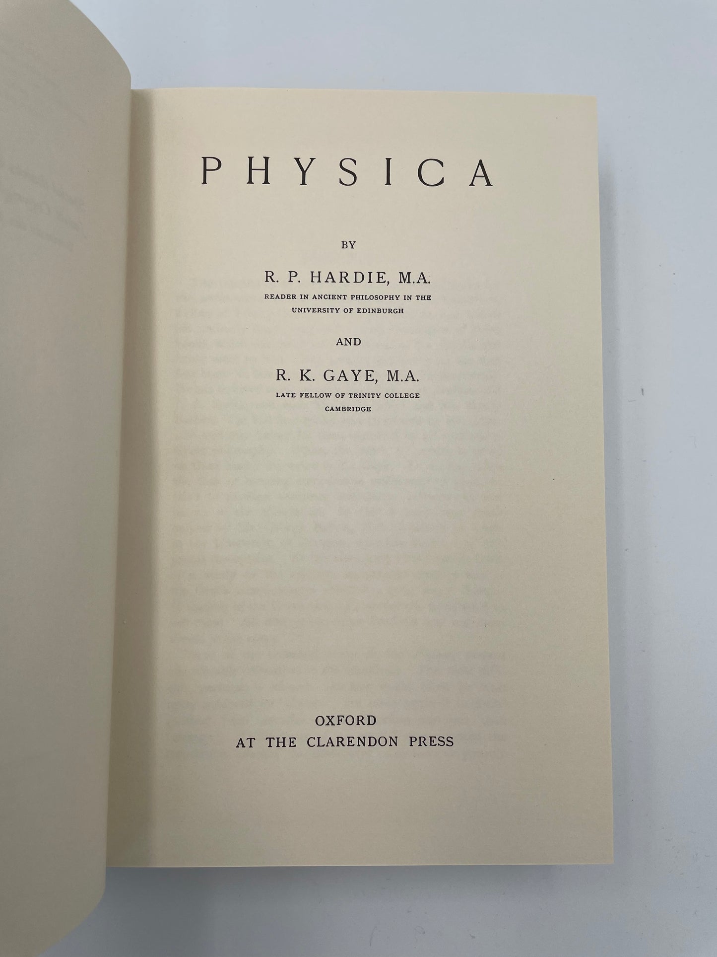 The Works of Aristotle Translated into English (6 Volumes) 1971