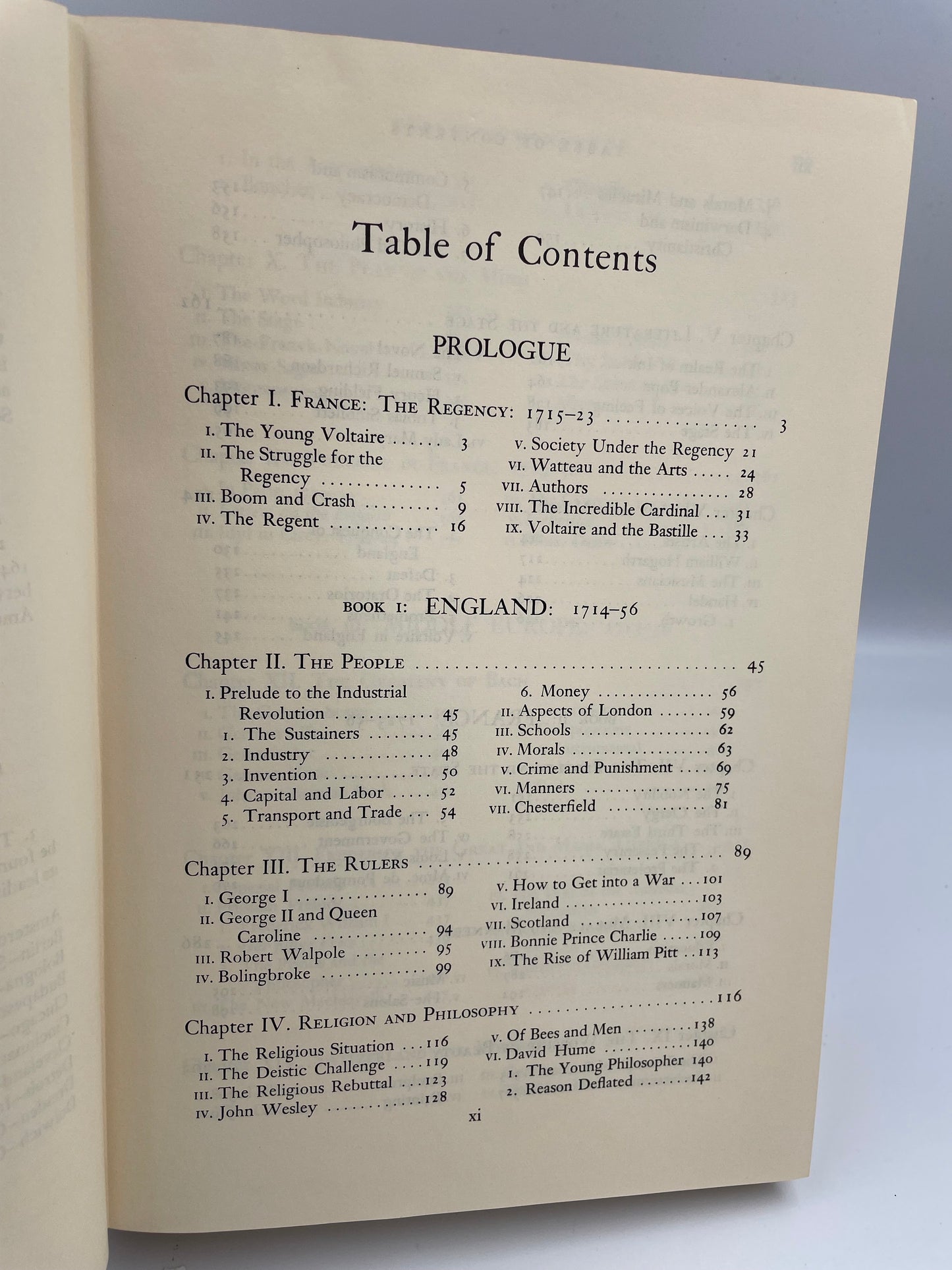 The Age of Voltaire by Will & Ariel Durant