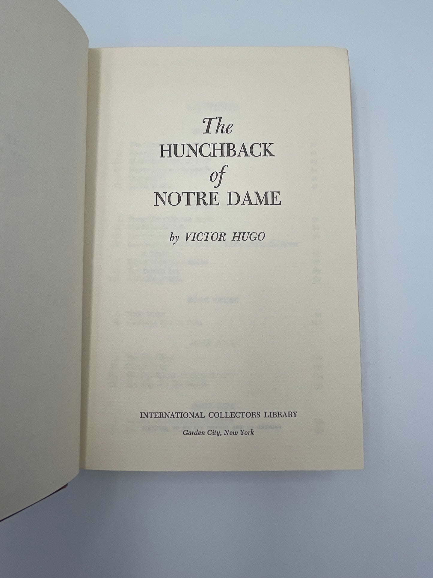 The Hunchback of Notre Dame by Victor Hugo