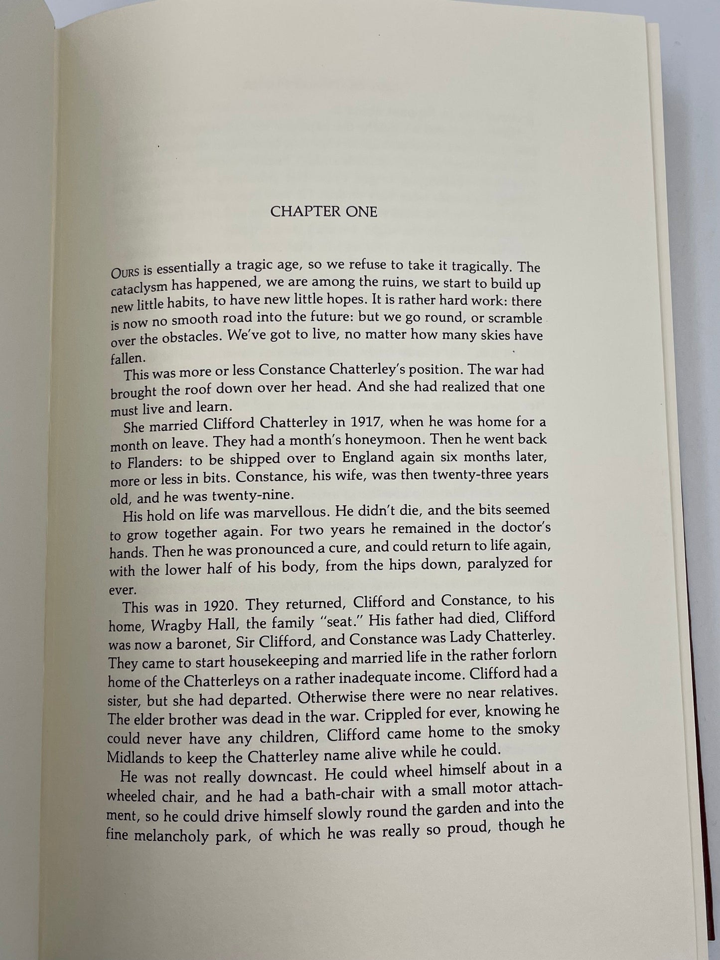 Lady Chatterley's Lover by D.H.Lawrence