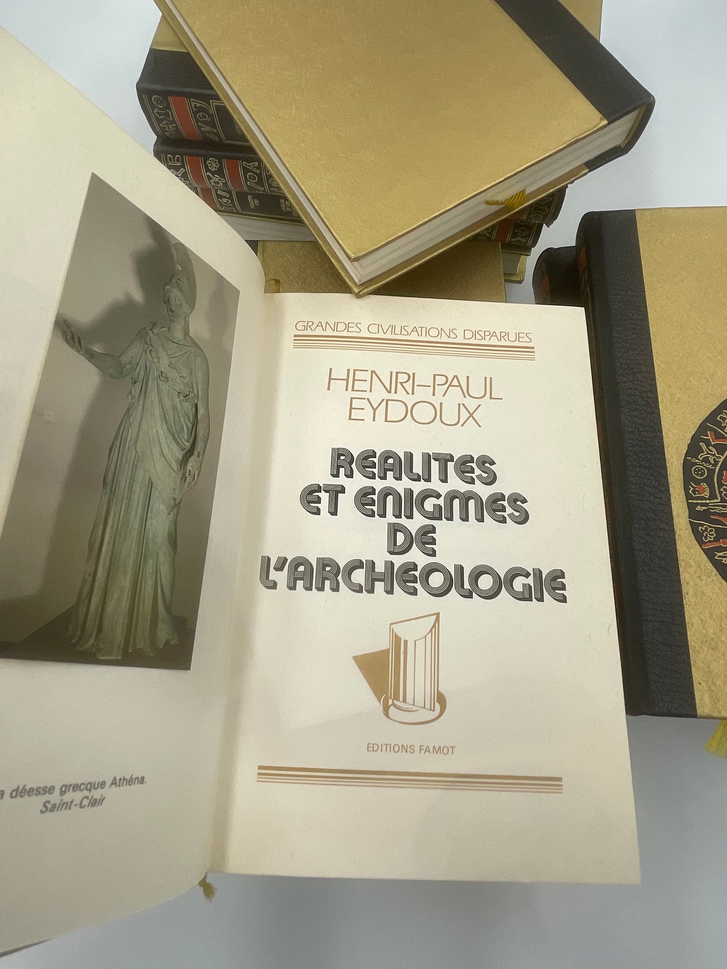 Grandes Civilisations Disparues – 12 Volume Partial Set (Éditions Famot, Genève, 1977)