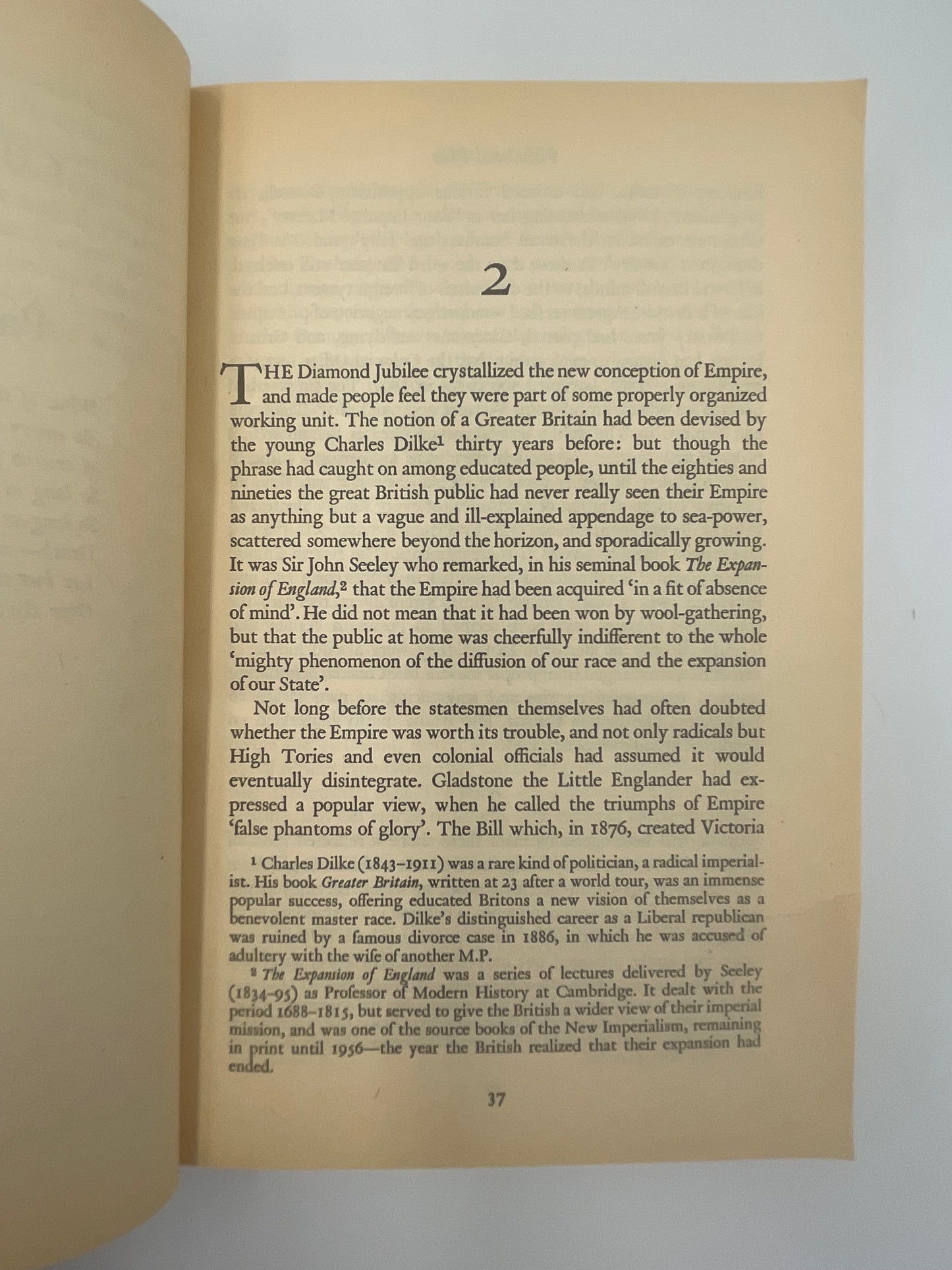 Chapter 2 page of ‘Pax Britannica’.