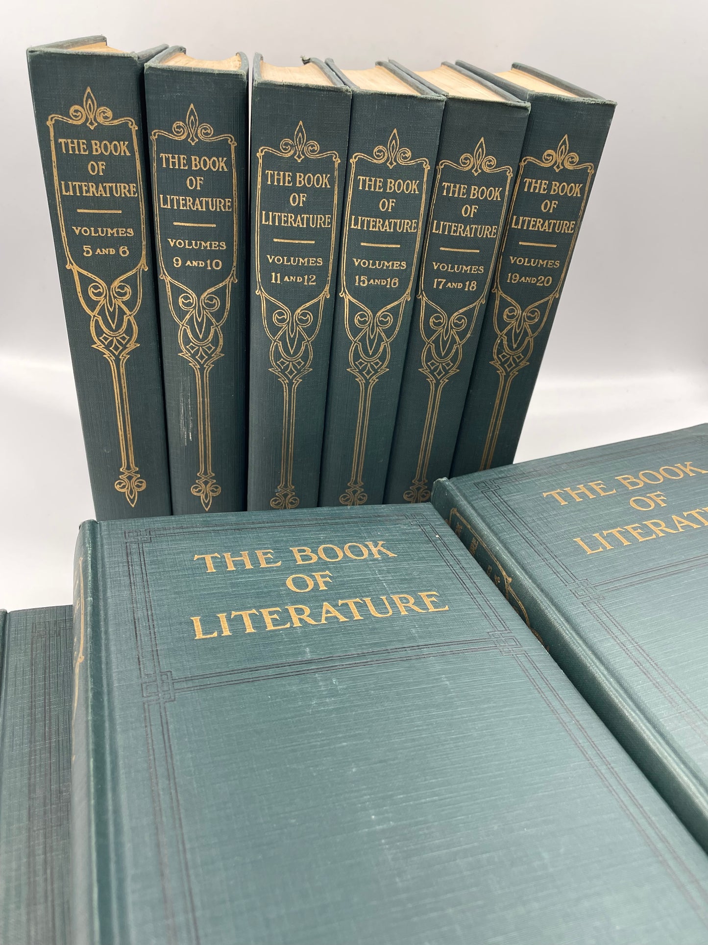 The Book of Literature (20 Volumes in 10 books) 1923 (Ed.Richard Garnett)