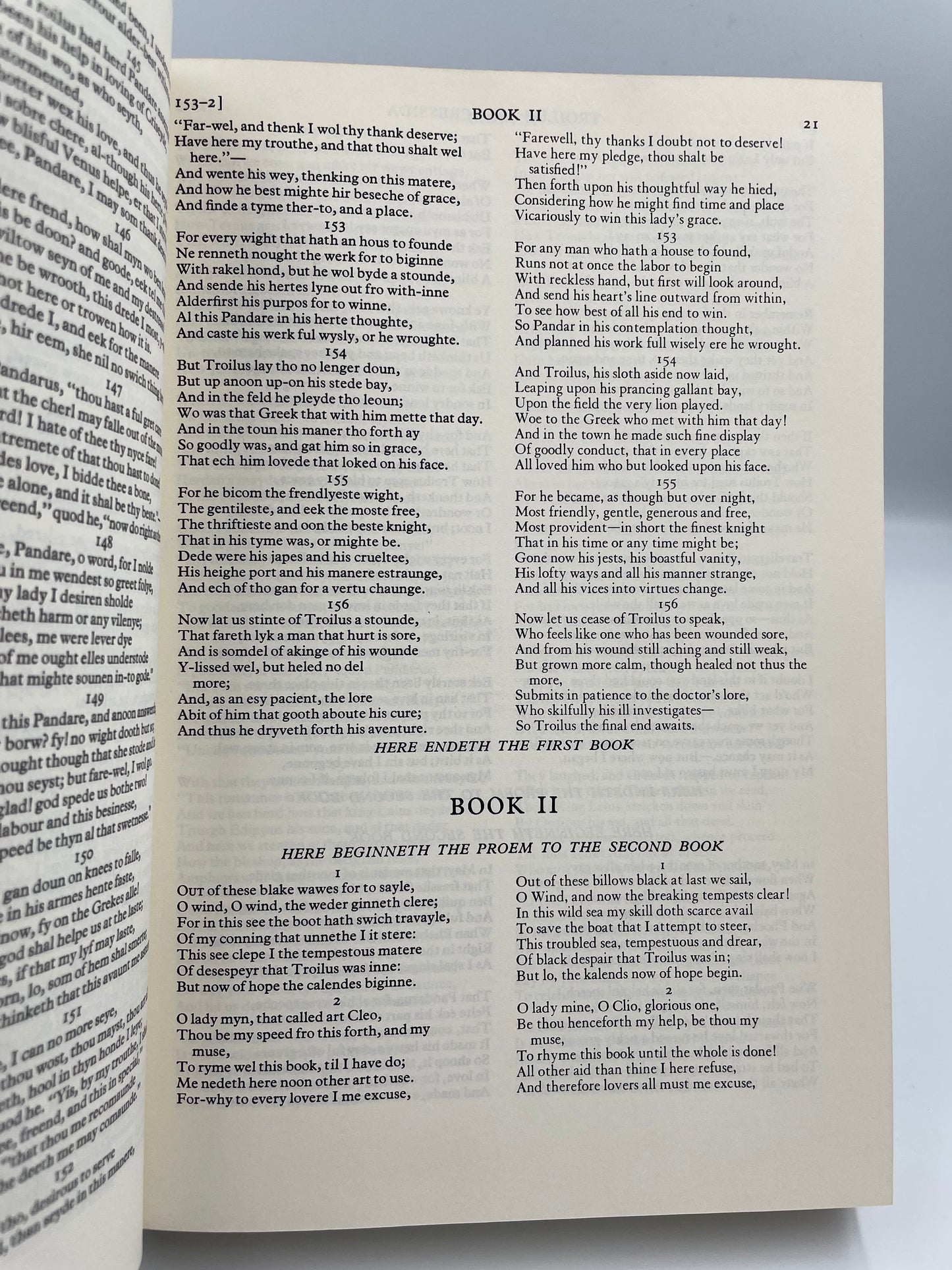 Chaucer (Troilus & Cressida and The Canterbury Tales)