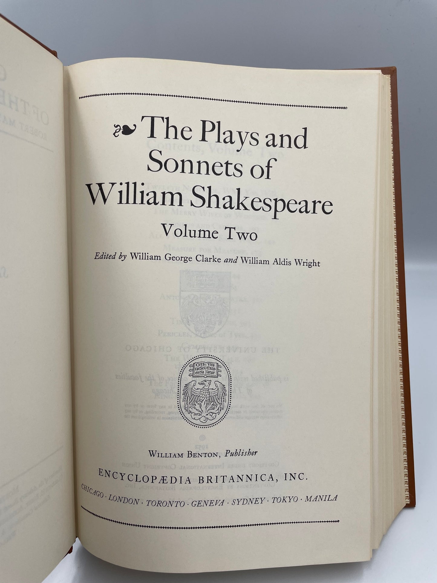 Shakespeare: The Plays and Sonnets of William Shakespeare (2 Volume Set)