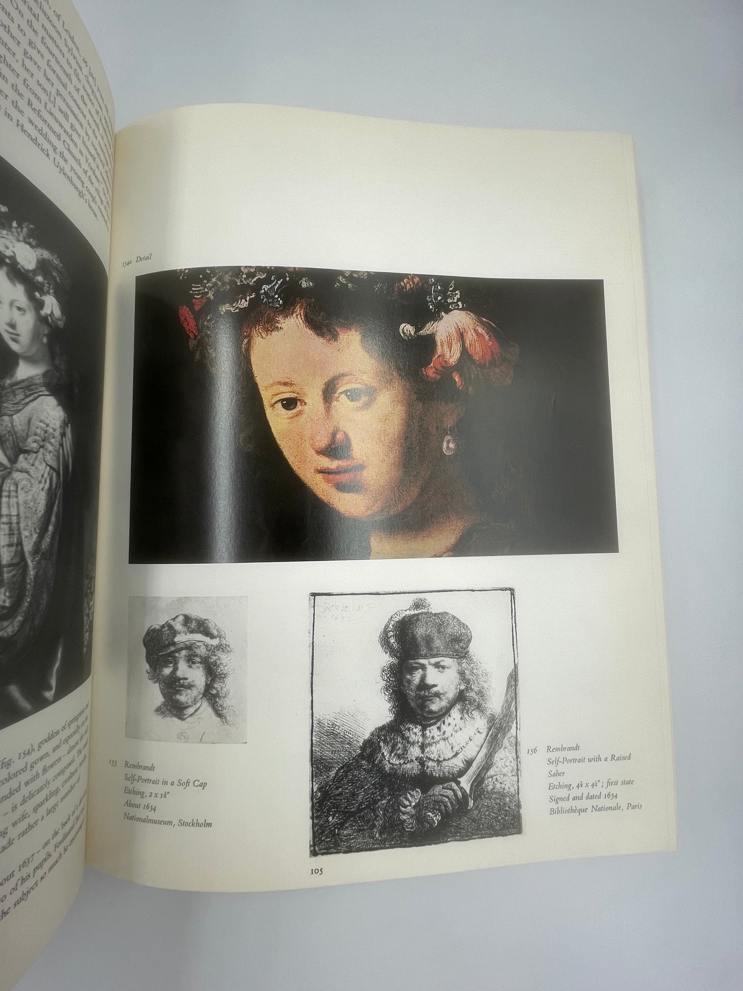 Paintings on page 105 from ‘Rembrandt: His Life, His Works, His Time’ by Bob Haak