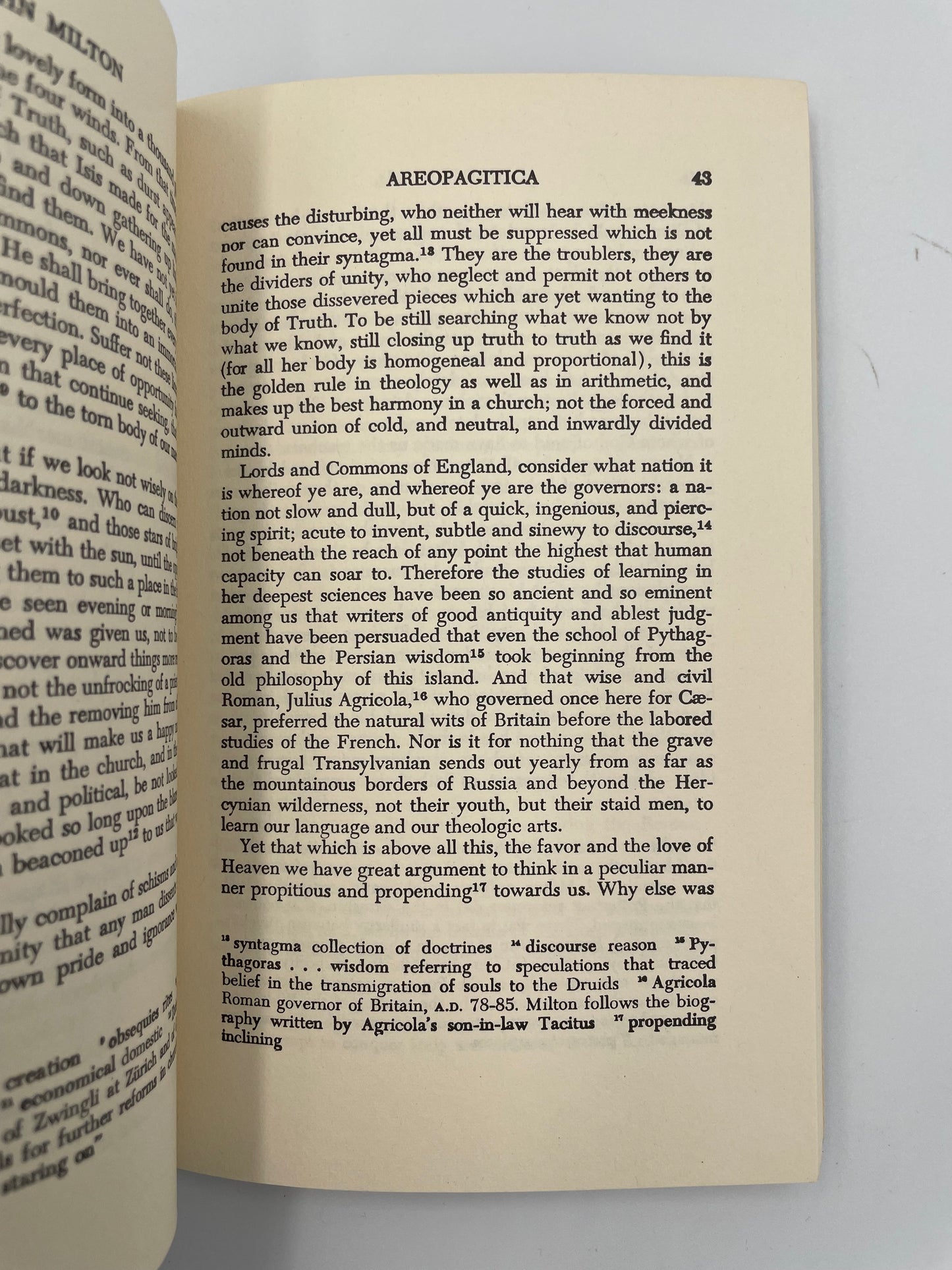 Areopagitica and of Education by Milton