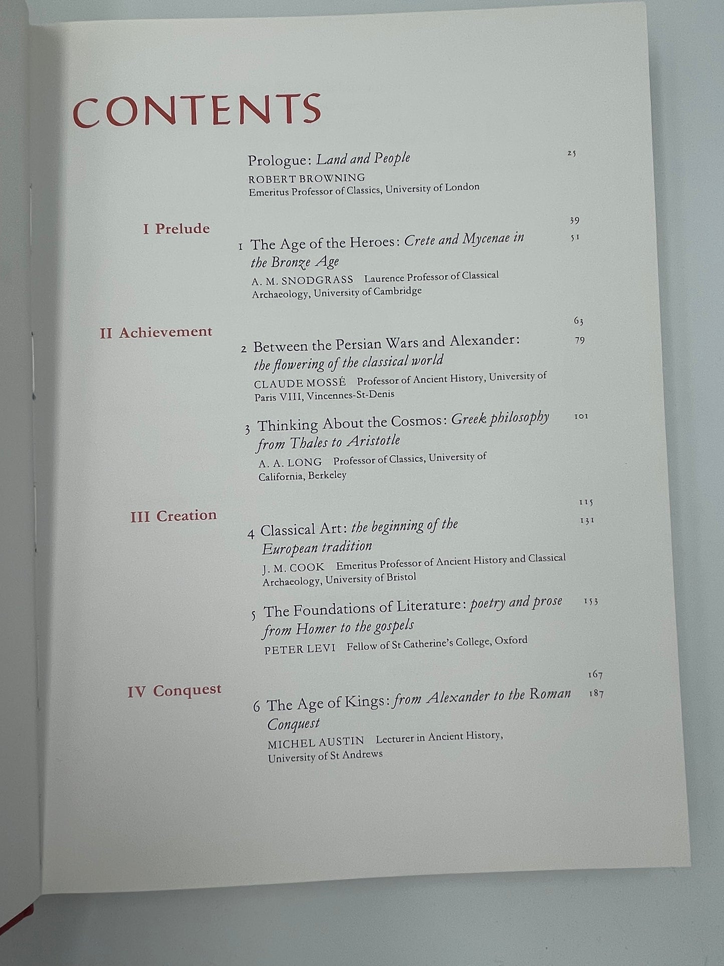 The Greek World: Classical, Byzantine, and Modern (Ed. Robert Browning)