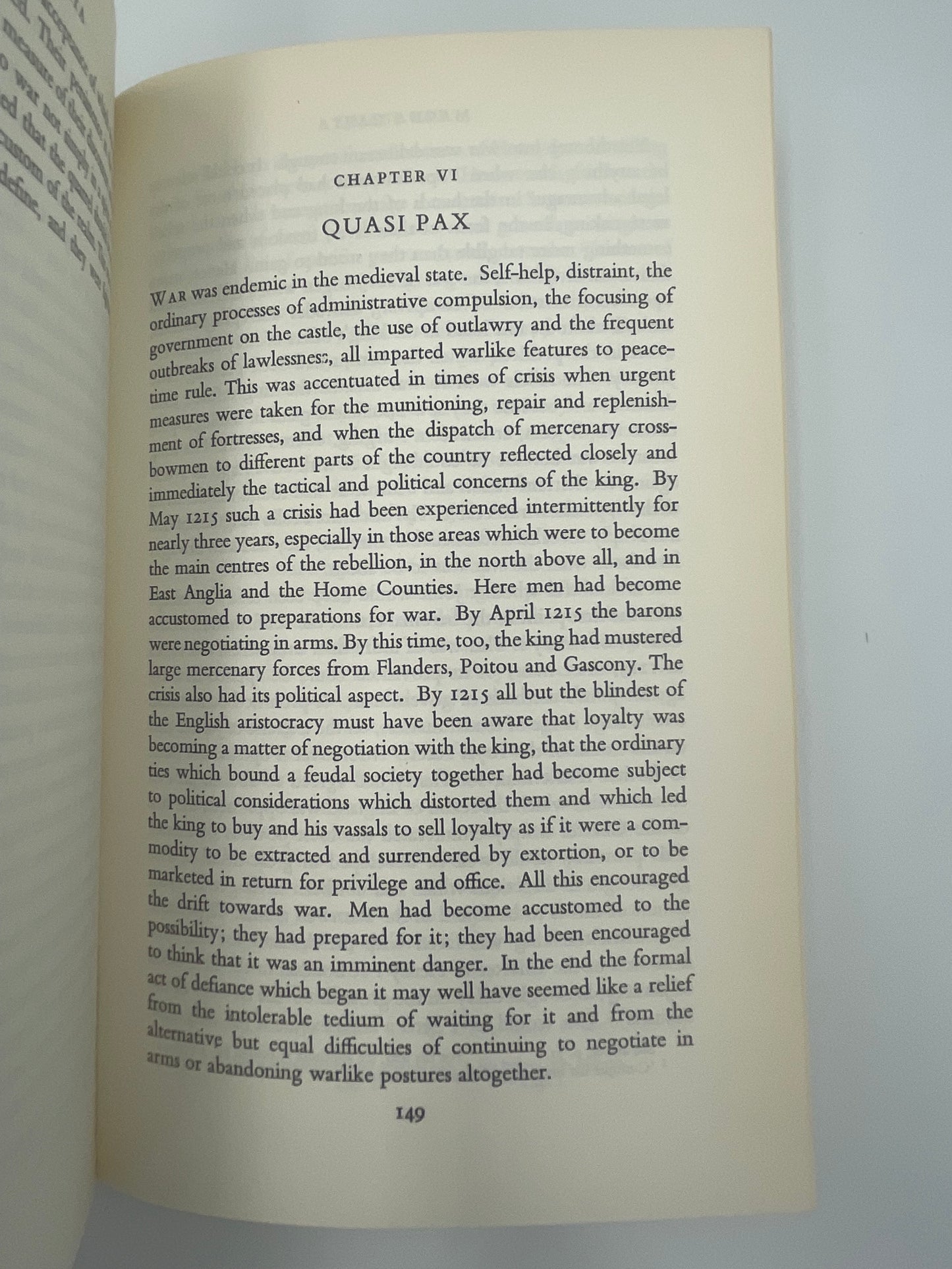 Chapter 6 page of ‘Magna Carta’ by J.C.Holt