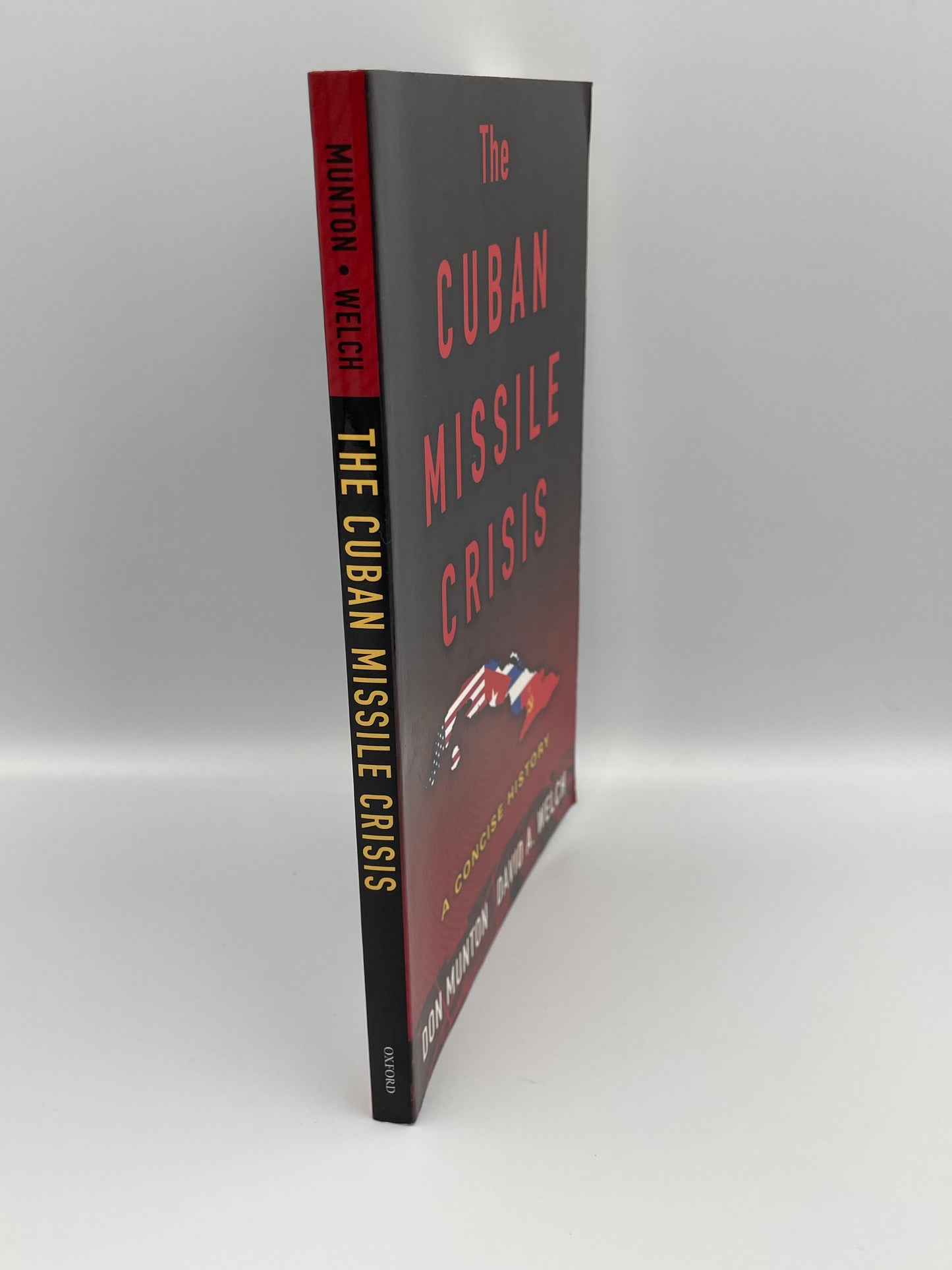 Book spine cover of ‘The Cuban Missile Crisis: A Concise History’