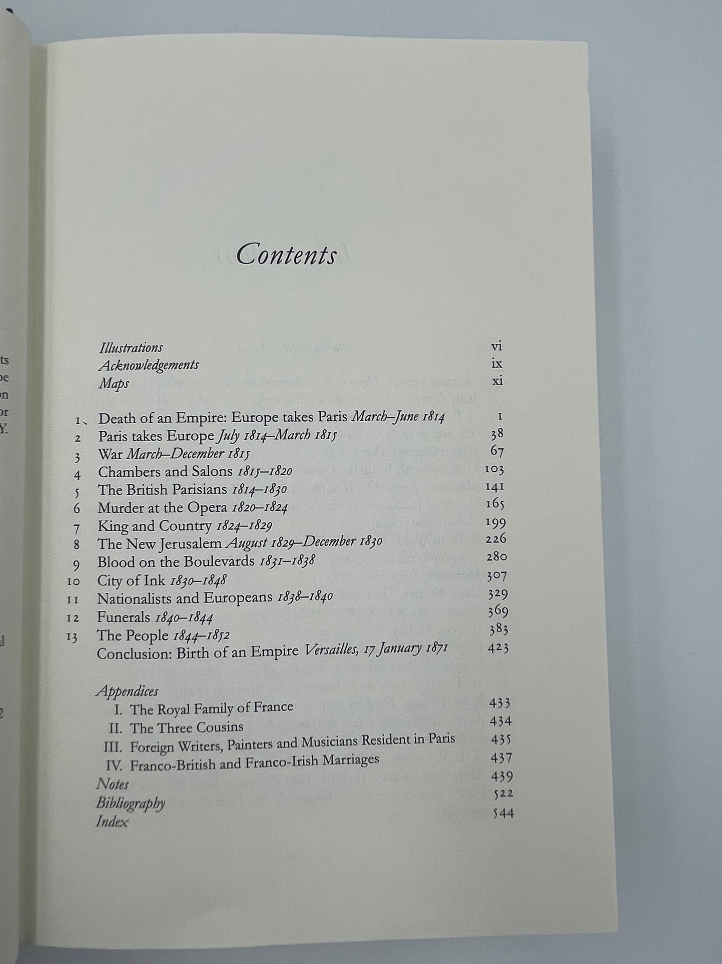 Paris Between Empires: Monarchy and Revolution 1814-1852 by Philip Mansel