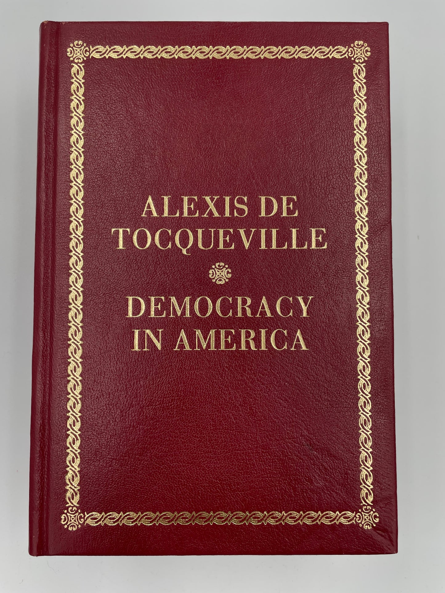 'Democracy in America' Book Cover