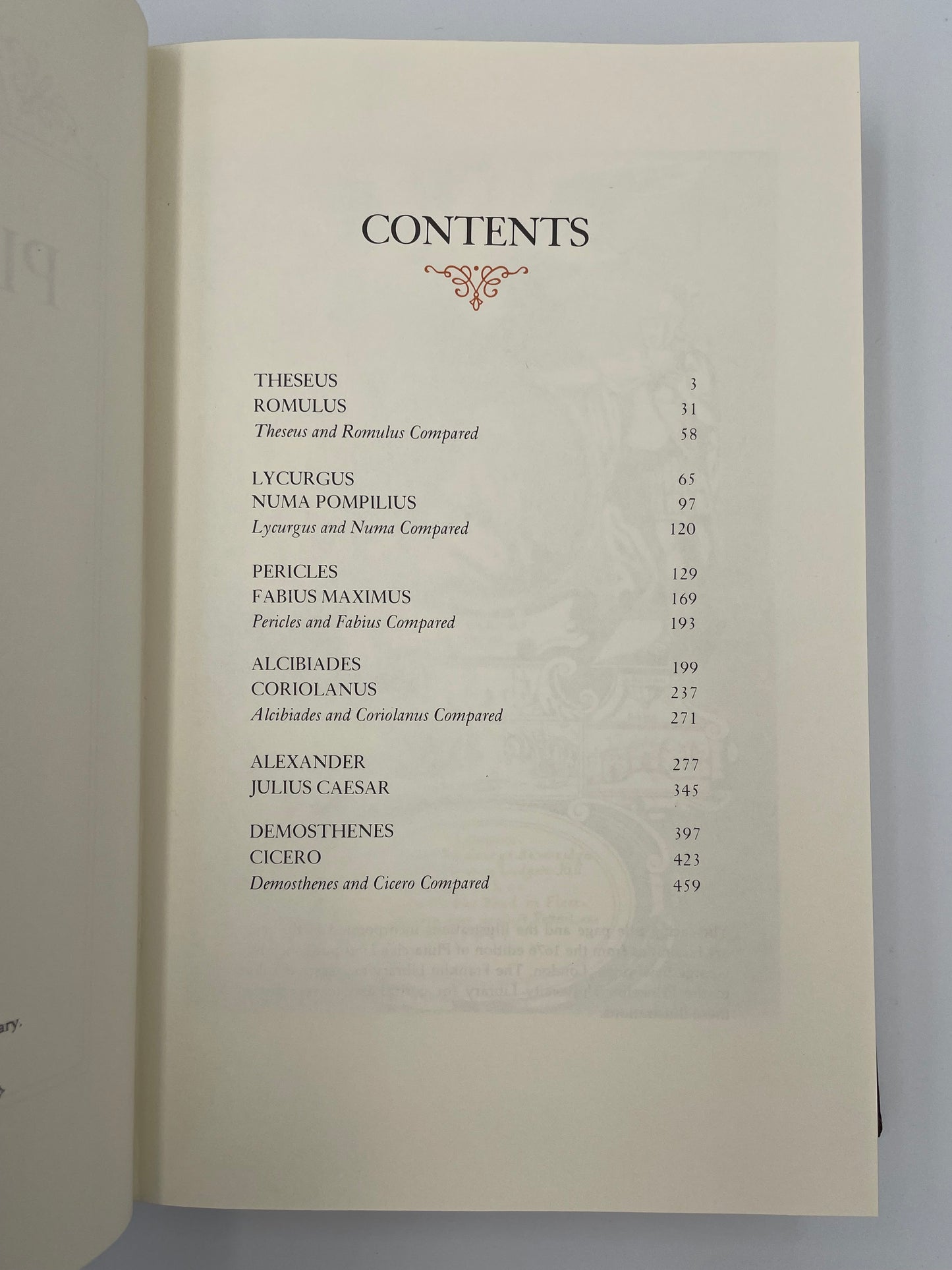 Plutarch. Selected Lives from the Parallel Lives of the Noble Grecian and Romans