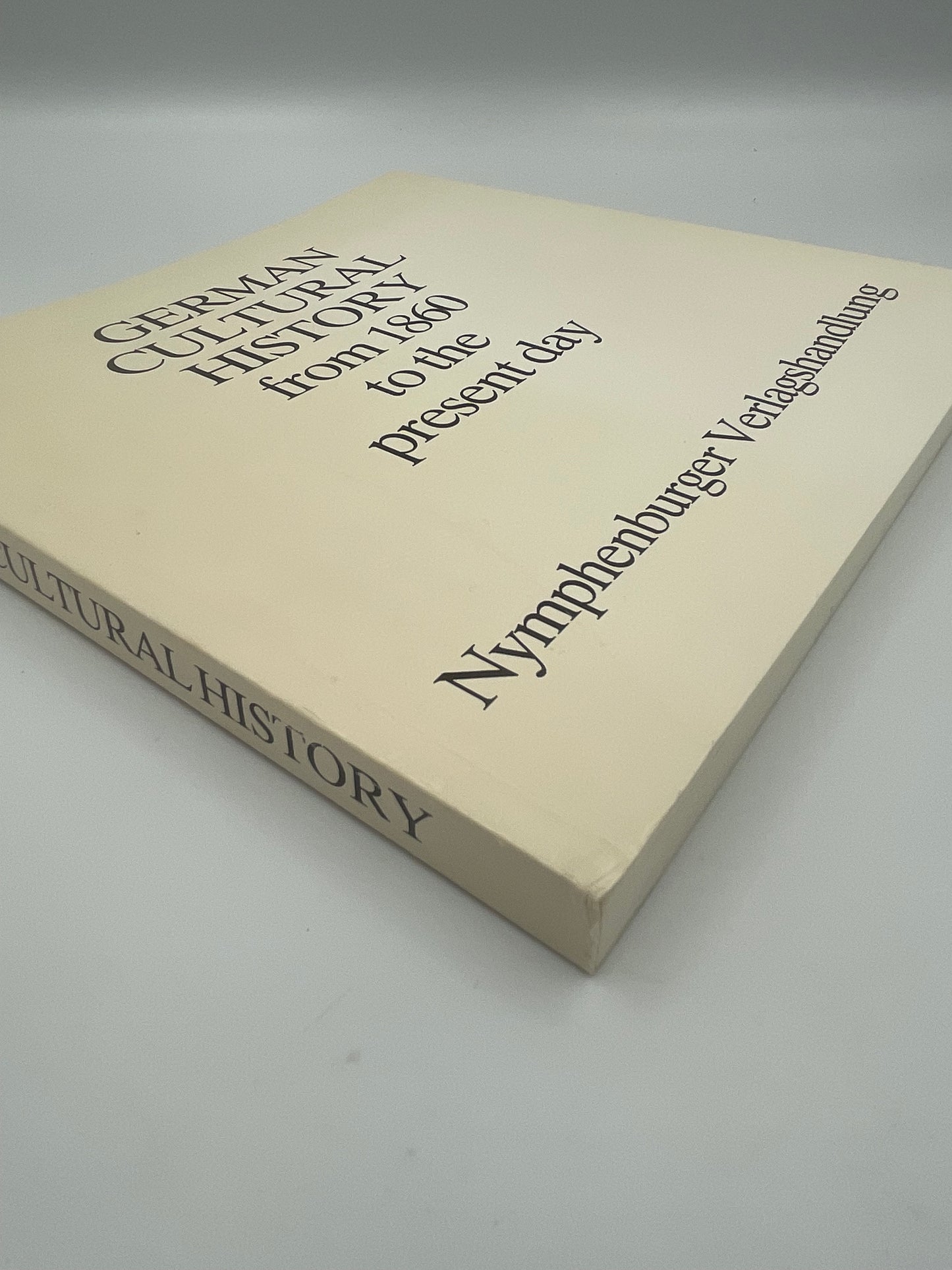 German Cultural History from 1860 to the Present Day