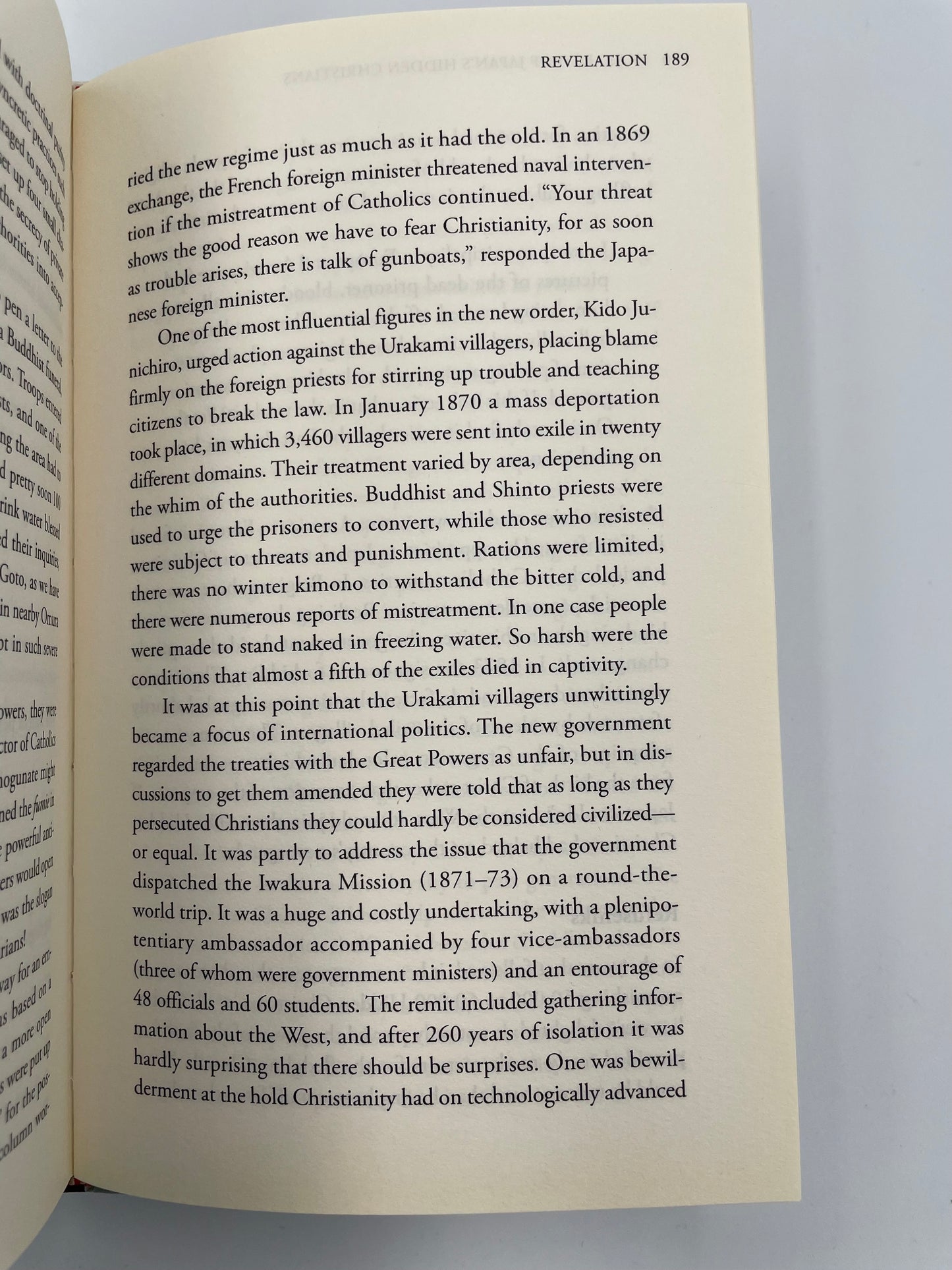 Page 189 from 'In Search of Japan’s Hidden Christians' by John Dougill.