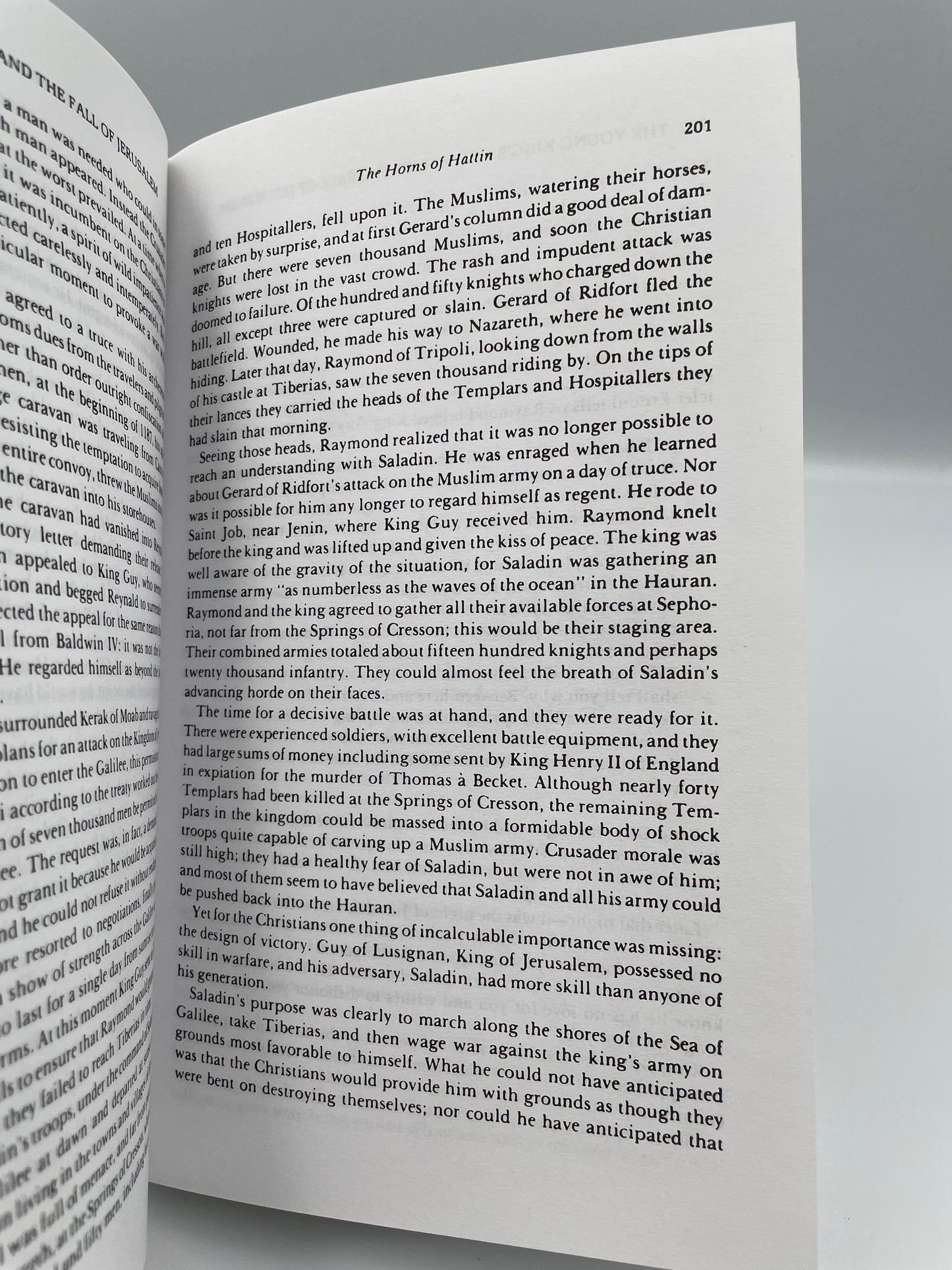 Page 201 from "The Crusades" by Robert Payne