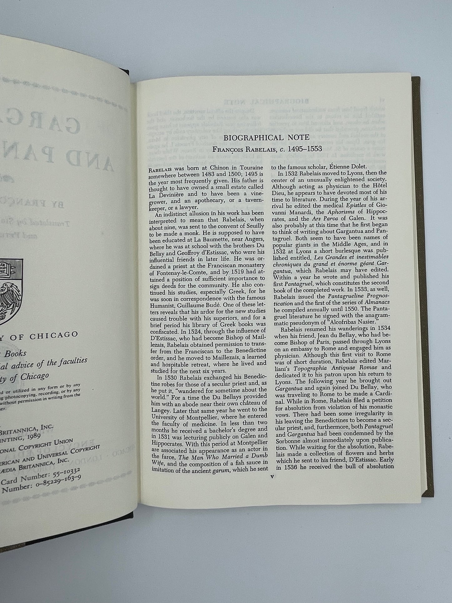 Rabelais (Gargantua and Pantagruel)