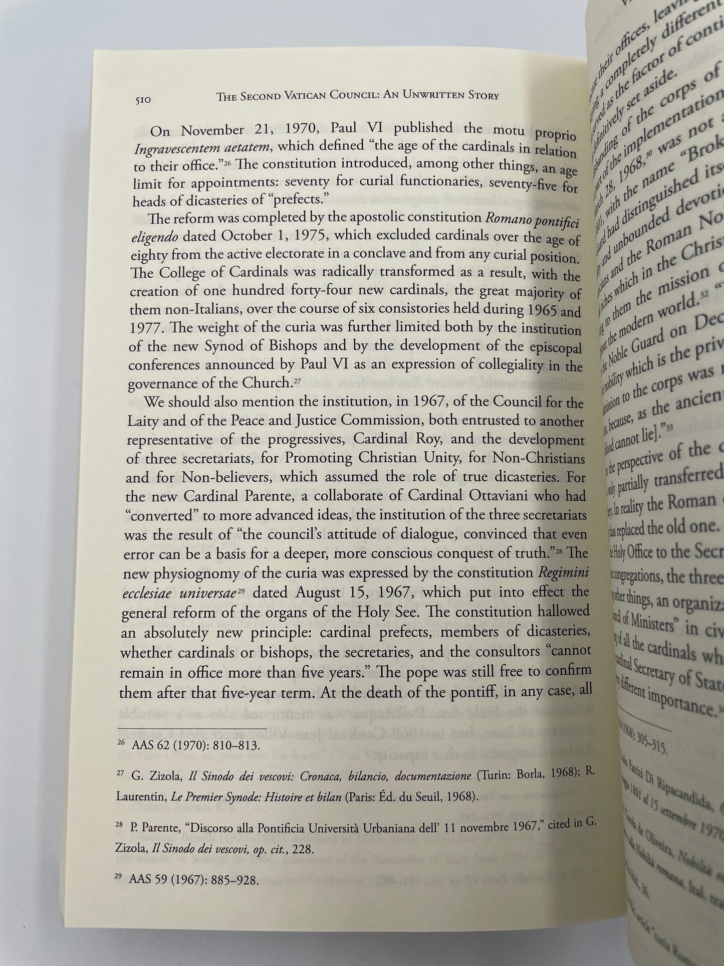 The Second Vatican Council (an Unwritten Story) by Roberto de Mattei