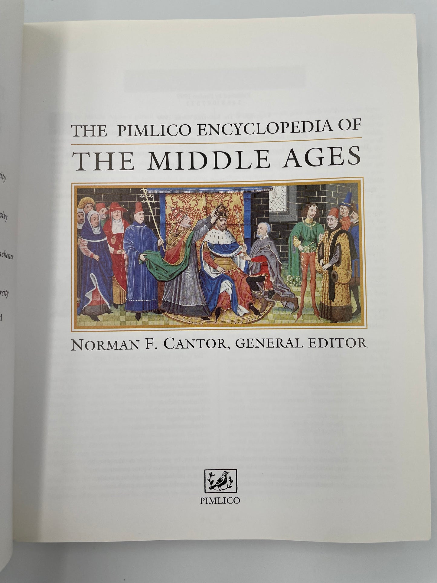 The Pimlico Encyclopedia of the Middle Ages