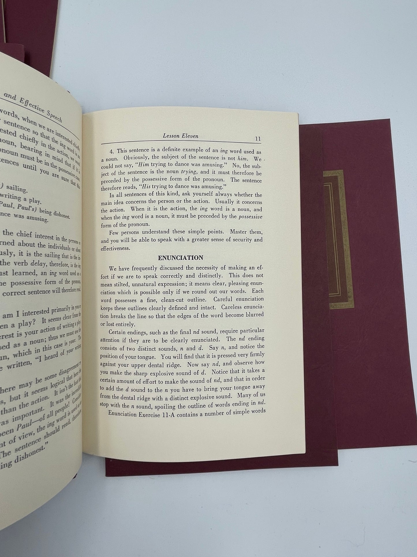 A New Self-Teaching Course in Practical English and Effective Speech by Estelle B. Hunter (Complete 15 volume set)