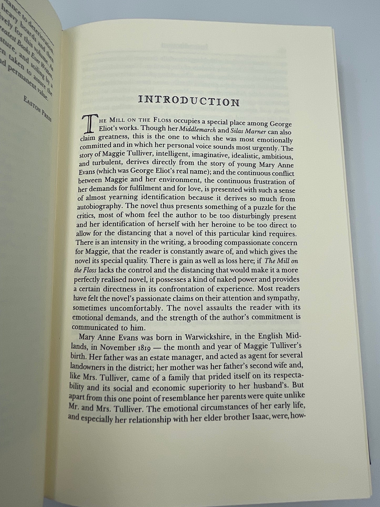 The Mill on the Floss by George Elliot (Collector's Edition)