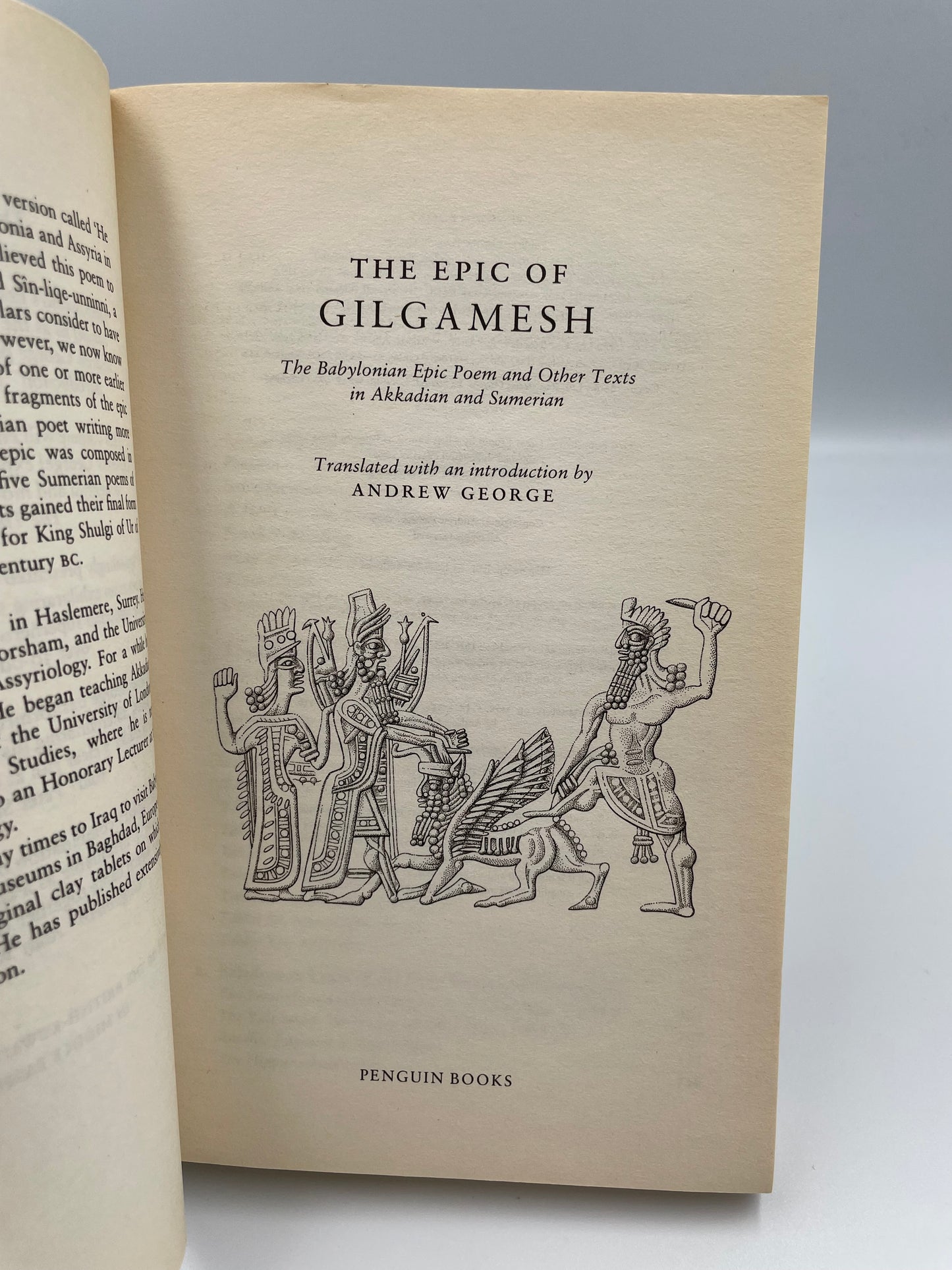 The Epic of Gilgamesh (Penguin Classics)