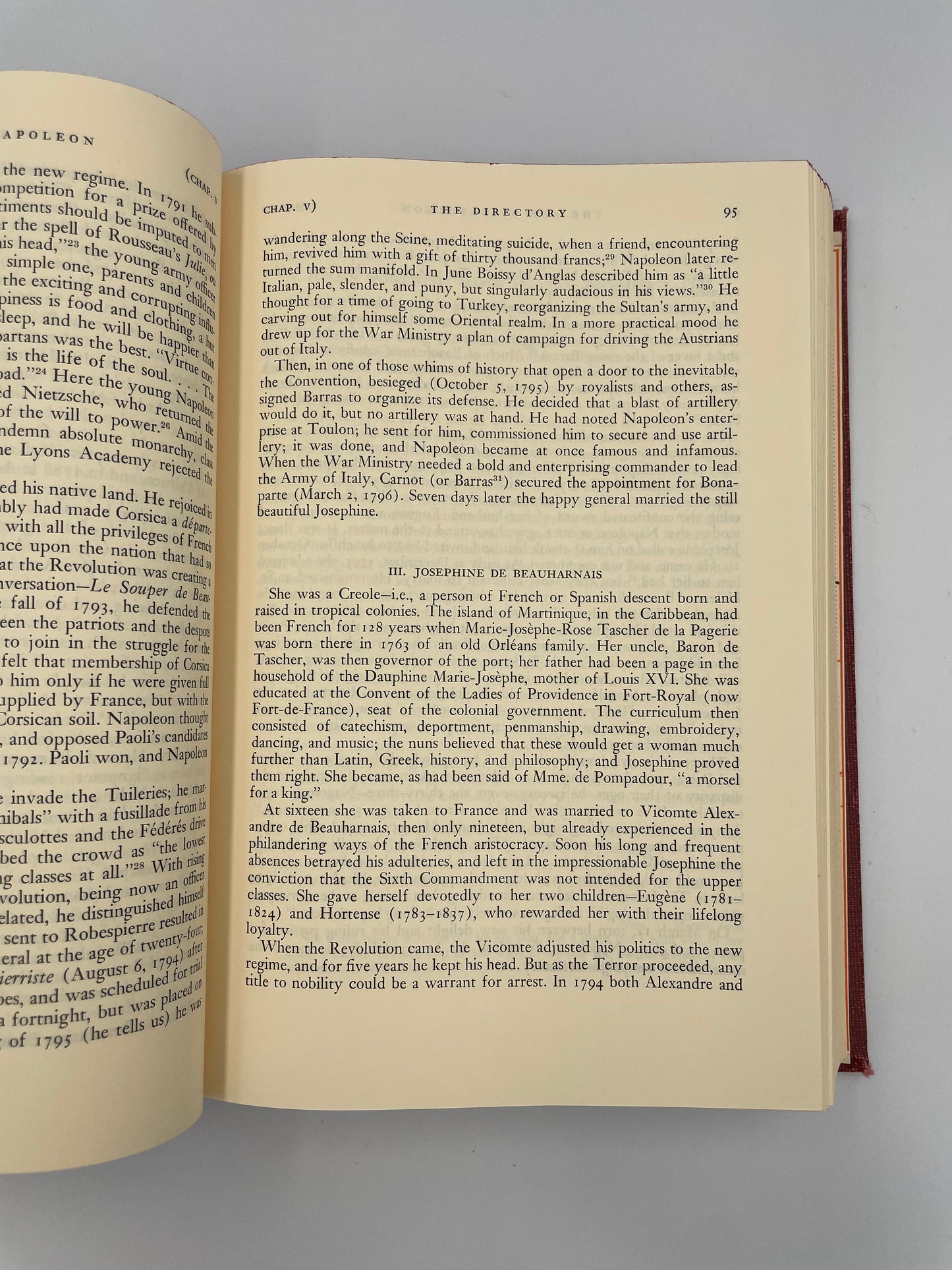 random page from "The Age of Napoleon (1789 to 1815)"