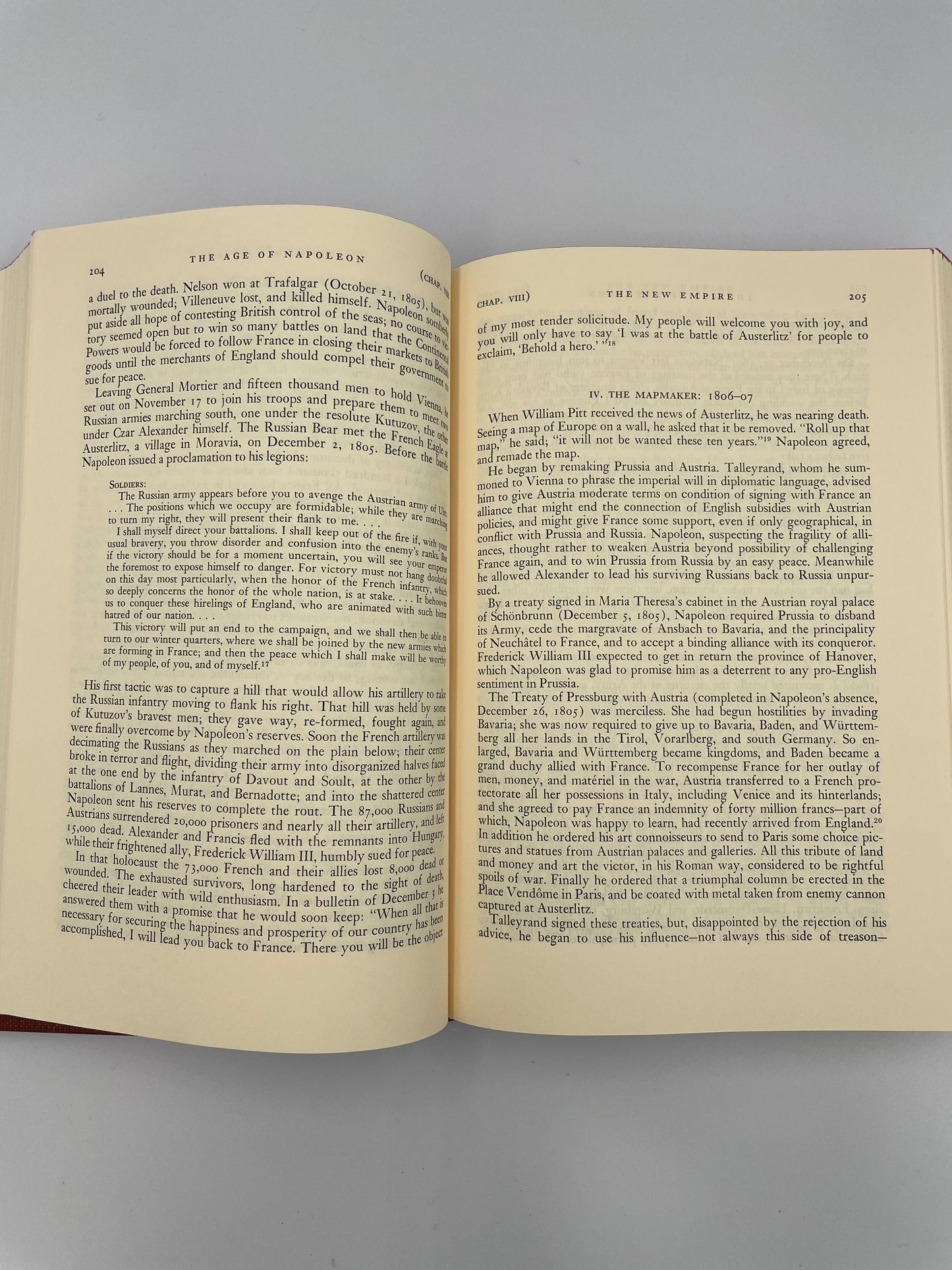 The Age of Napoleon (1789 to 1815) by Will and Ariel Durant