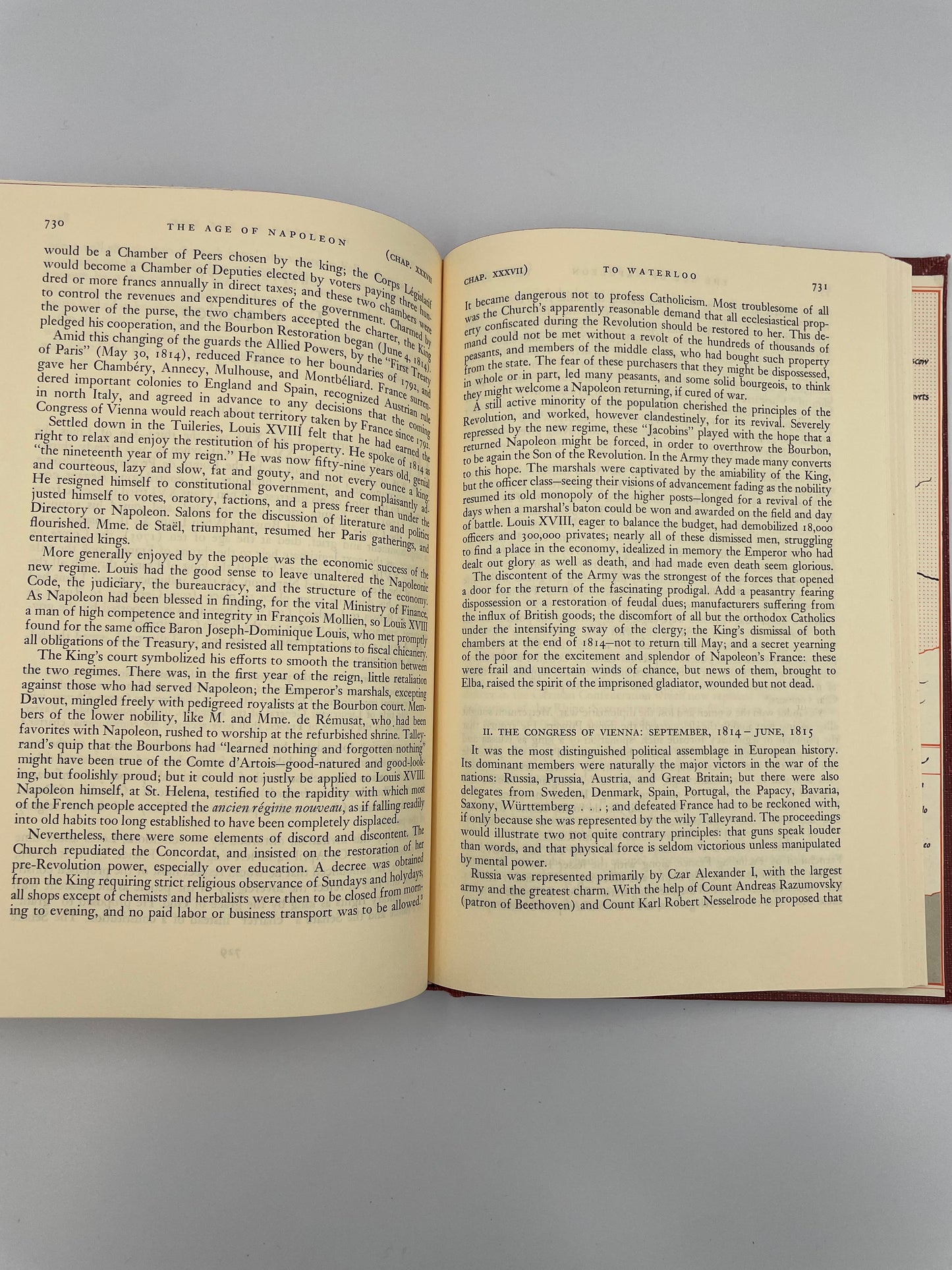The Age of Napoleon (1789 to 1815) by Will and Ariel Durant
