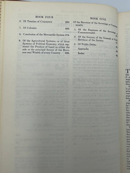Adam Smith: (Britannica: Great Books of the Western World) An Inquiry into the Nature and Causes of the Wealth of Nations