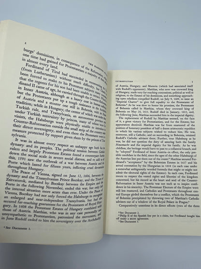 Pages 2 and 3 opened from "The Habsburg and Hohenzollern Dynasties in the Seventeenth and Eighteenth Centuries" 
