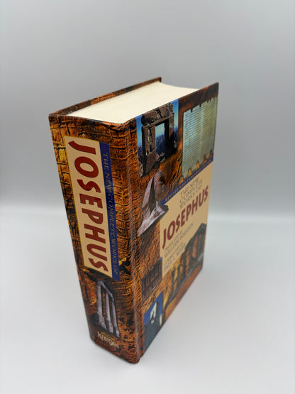 Book spine titled 'Josephus' with decorative cover on a white background.