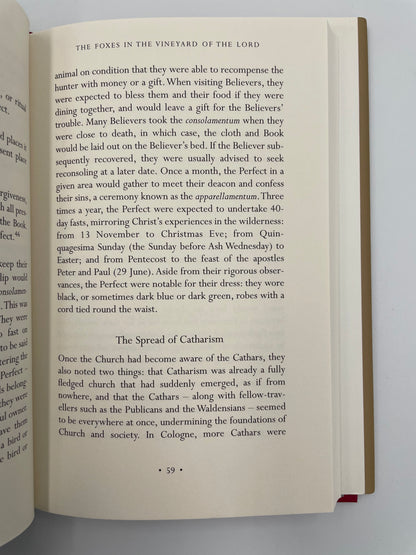 Page 59 from 'The Cathars: The Most Successful Heresy of the Middle Ages' by Sean Martin.